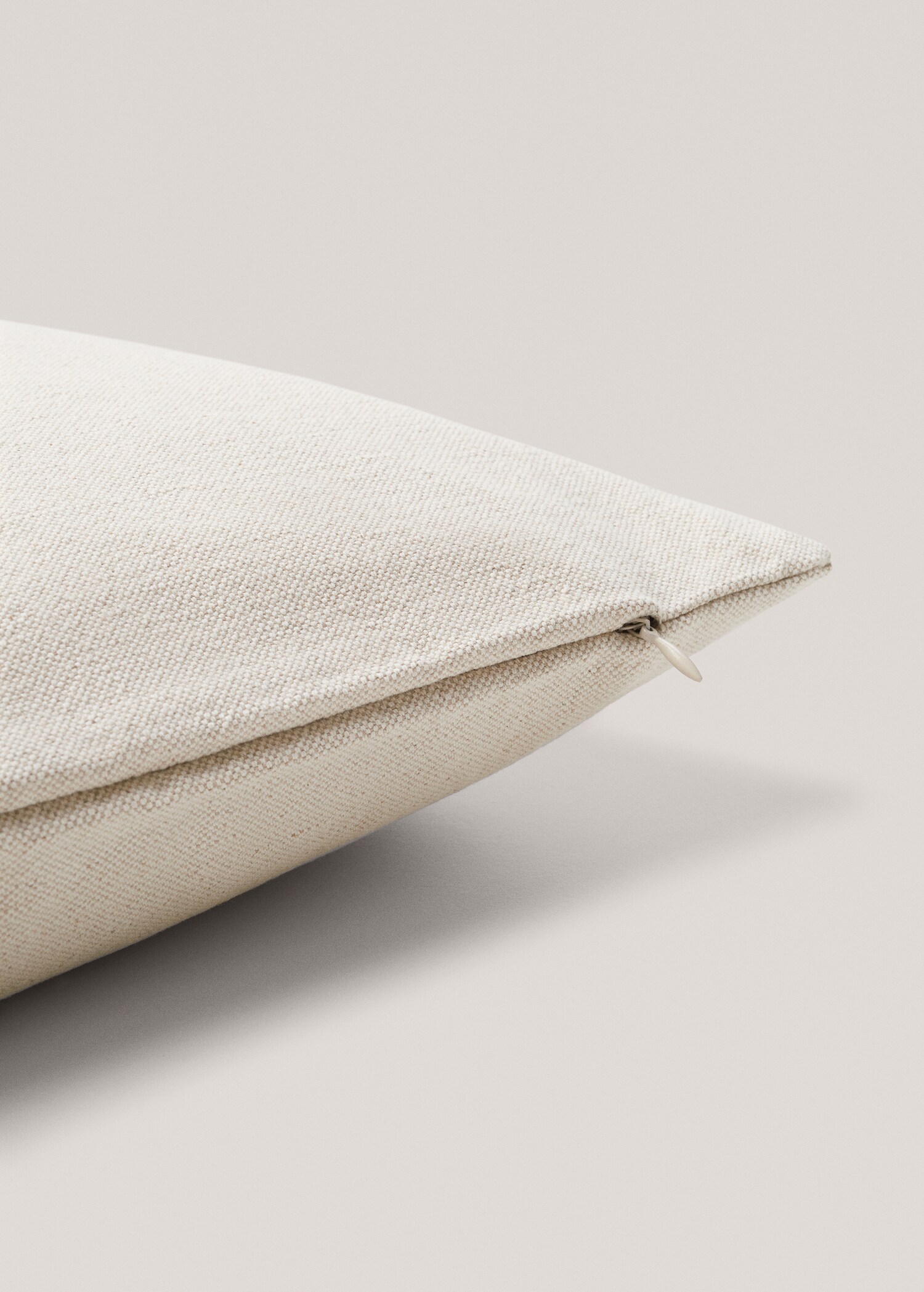 Kuddfodral blandning linne och bomull 45x45 cm - Detaljer om artikeln 3