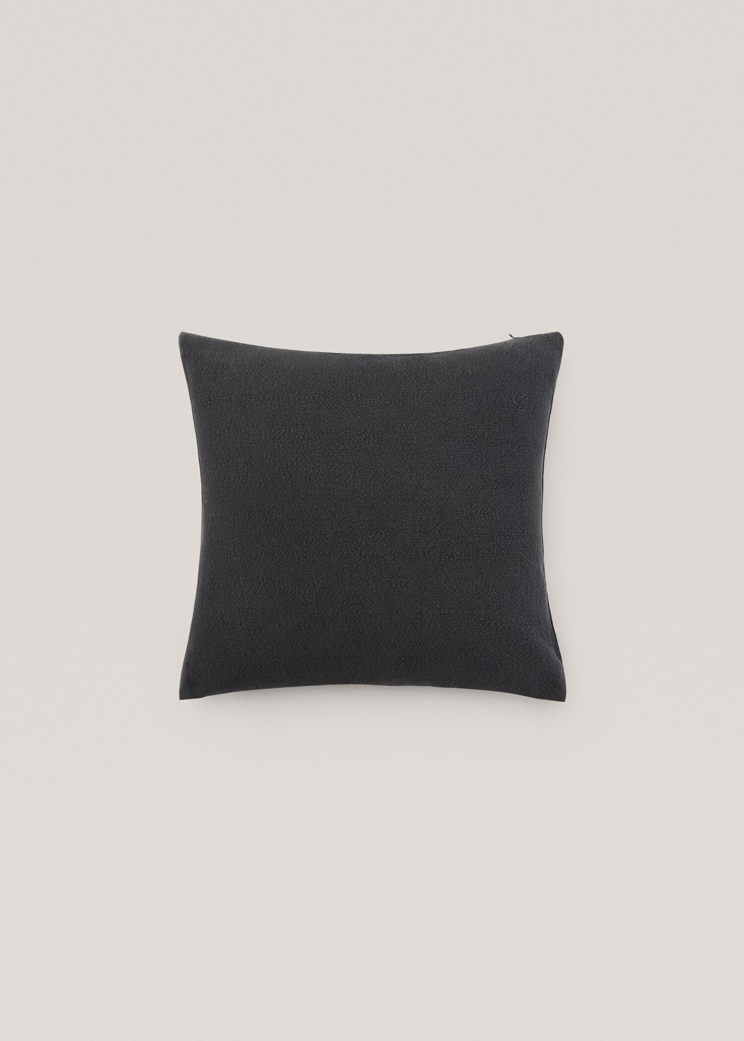 Cotton and linen blend cushion case 45x45cm - Article without model