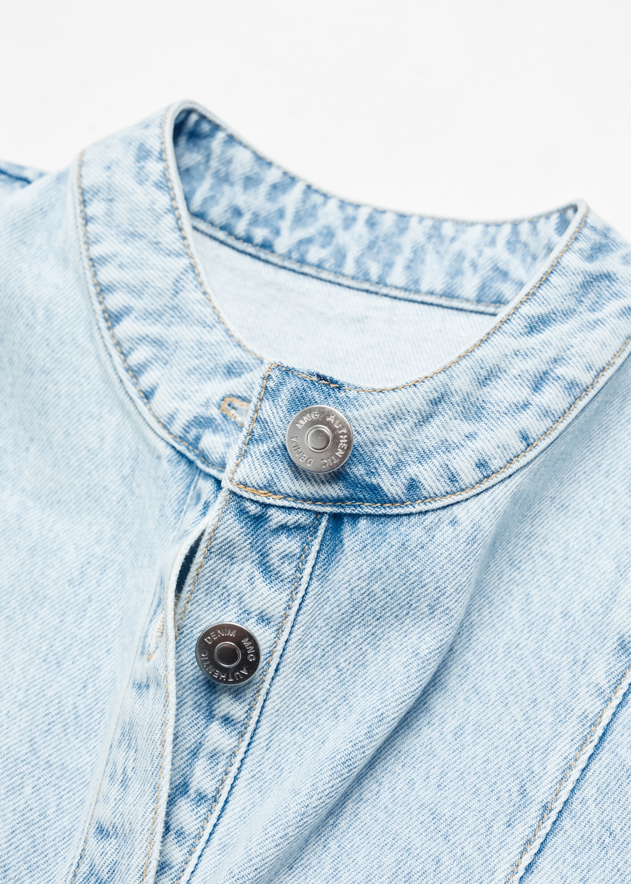 Salopetă din denim cu buzunare - Detaliu al articolului 8