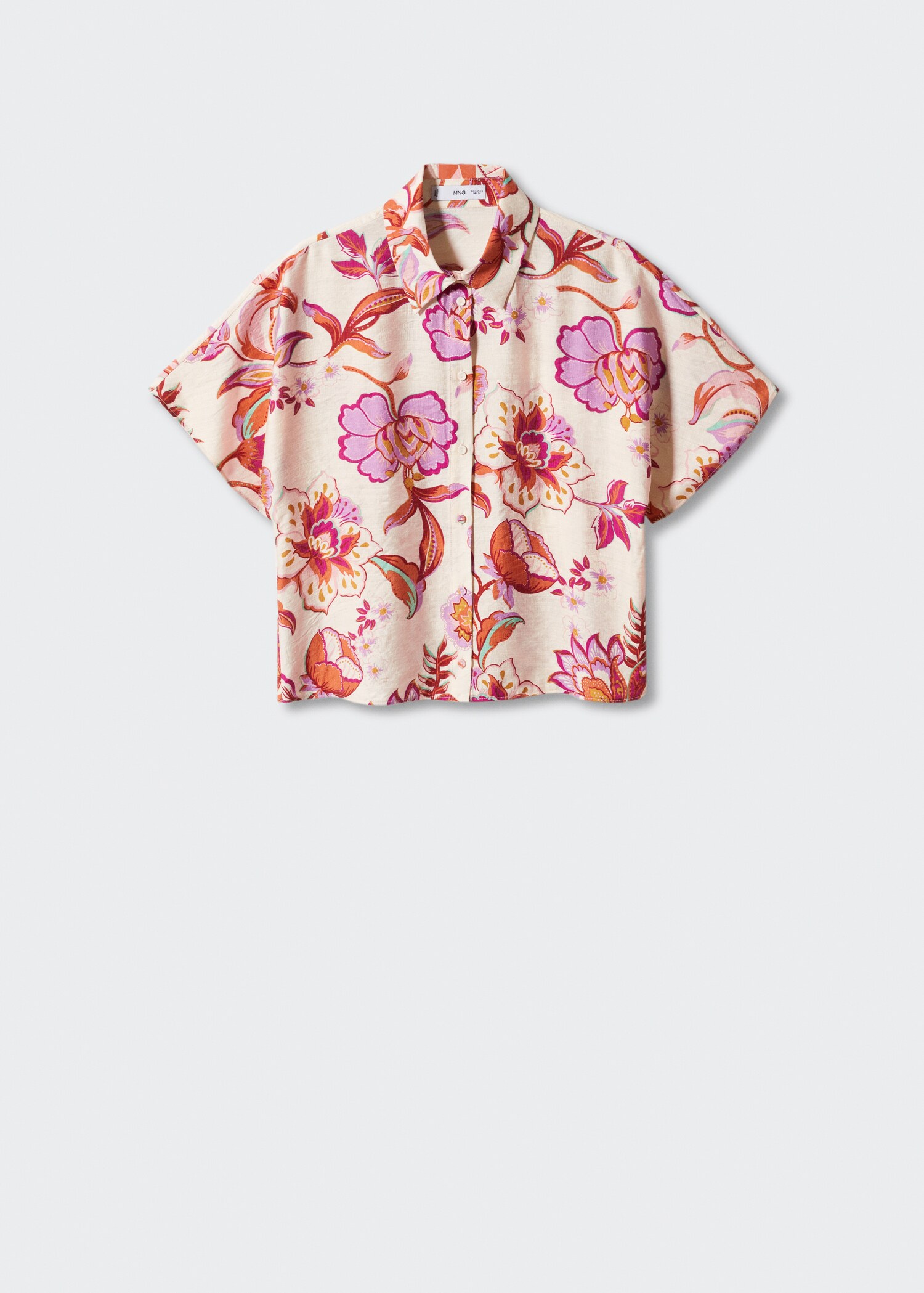 Camisa estampada botones - Artículo sin modelo