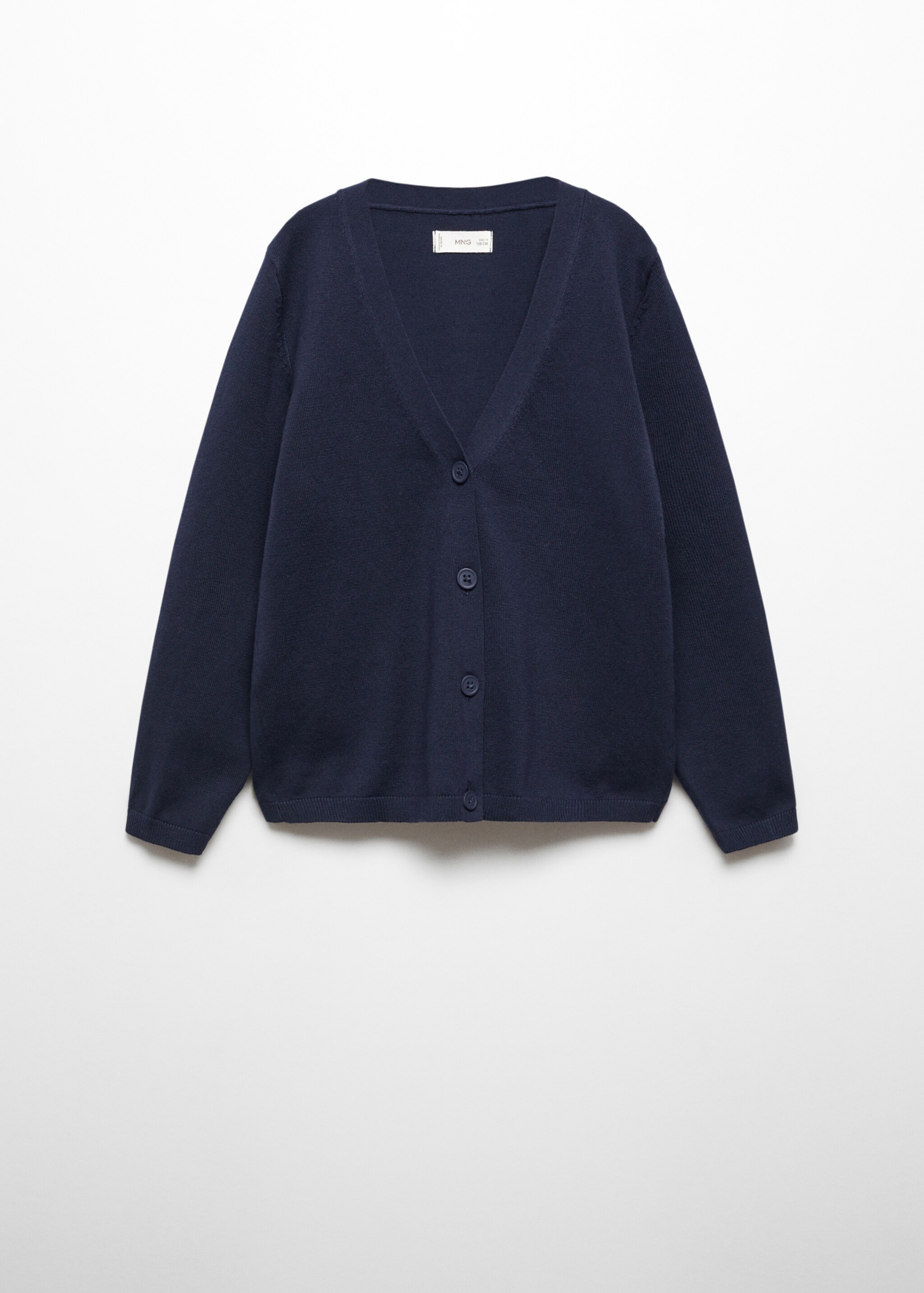 Cotton-blend cardigan - Article without model
