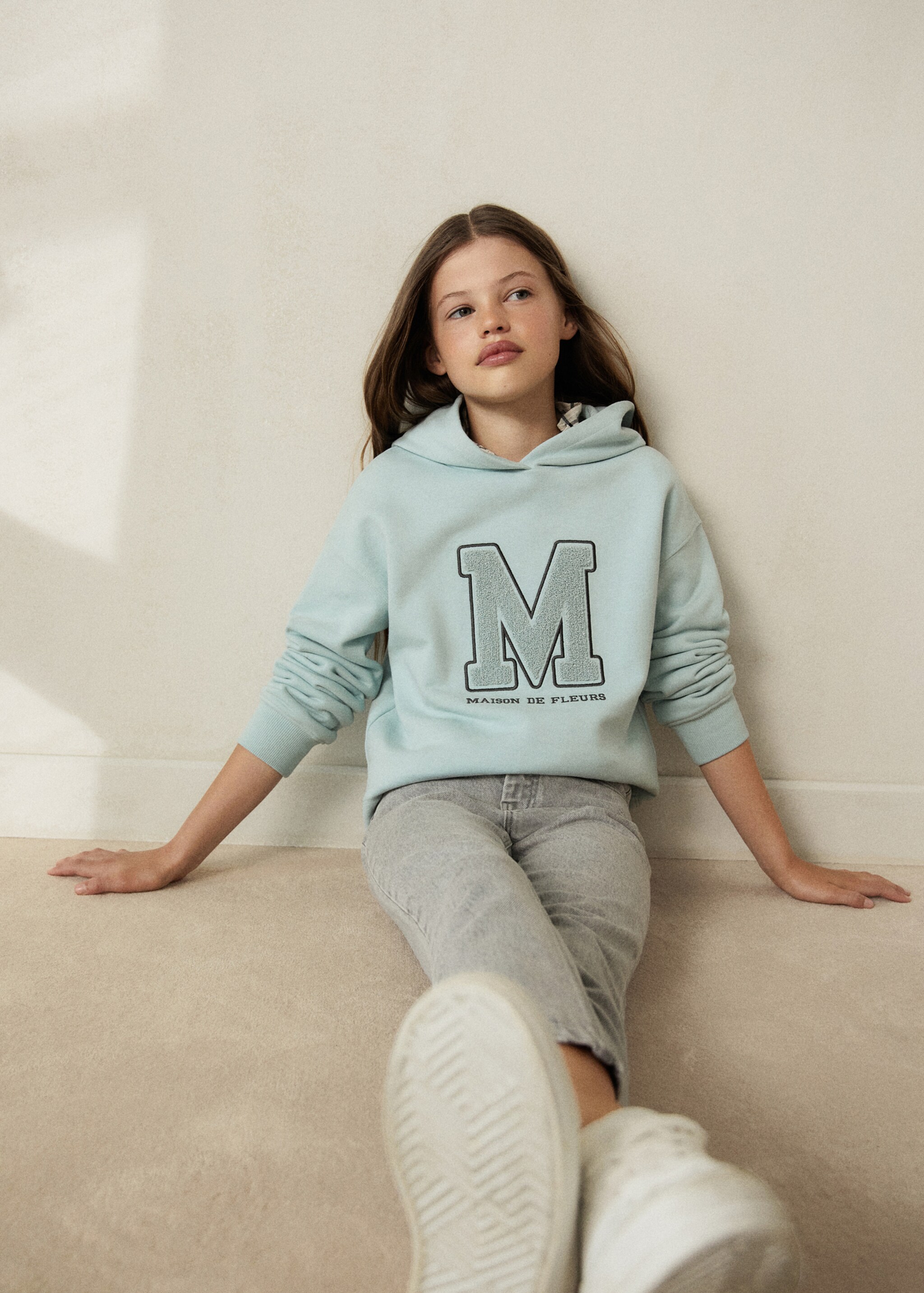 Printed cotton sweatshirt - Details of the article 5
