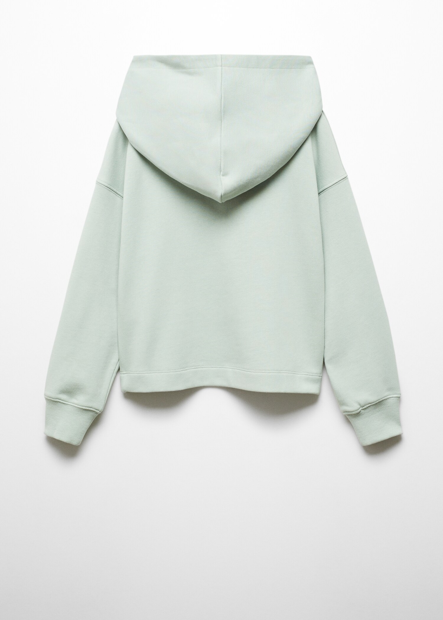 Printed cotton sweatshirt - Reverse of the article