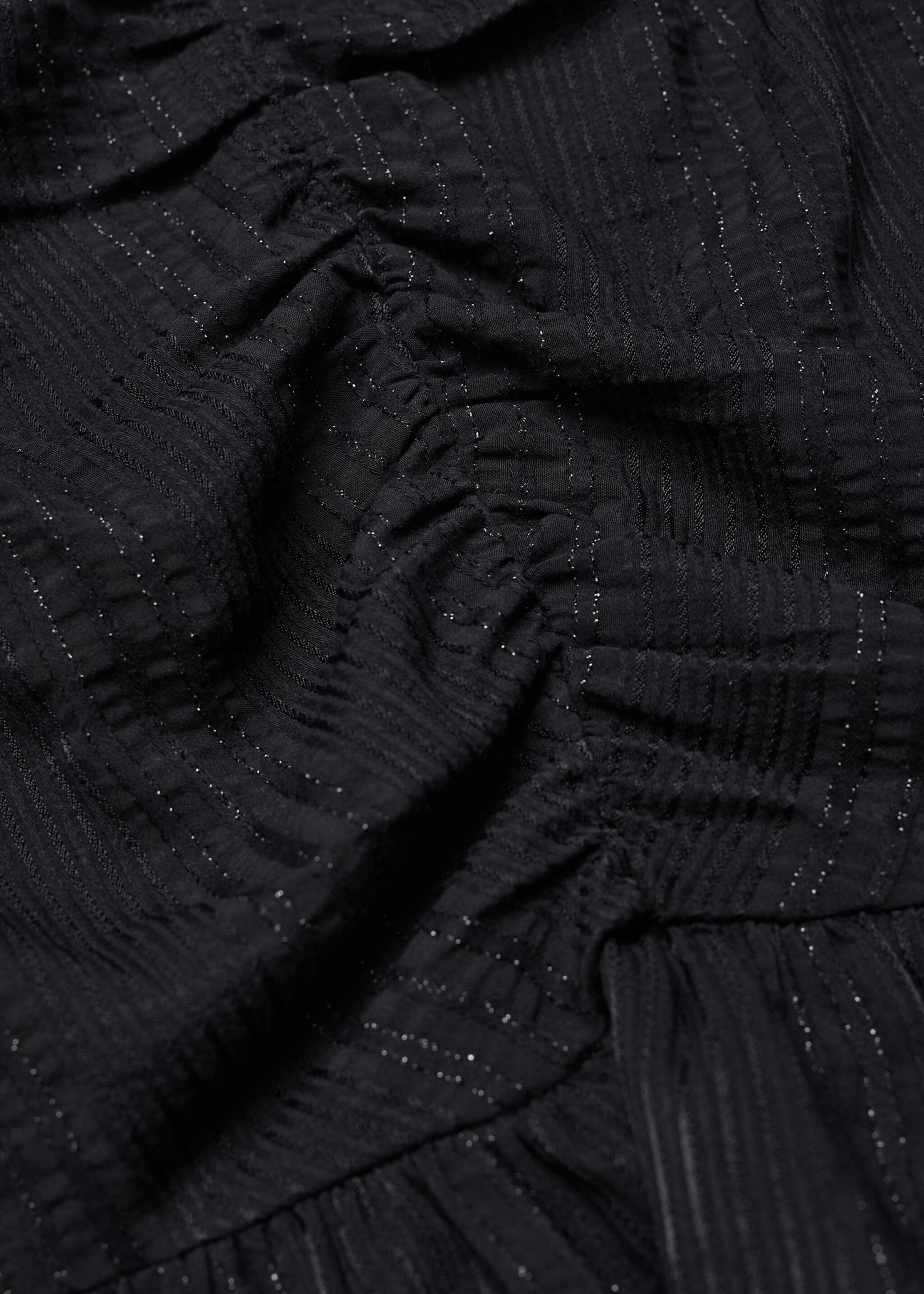 Glitter-detail ruffled skirt - Details of the article 8