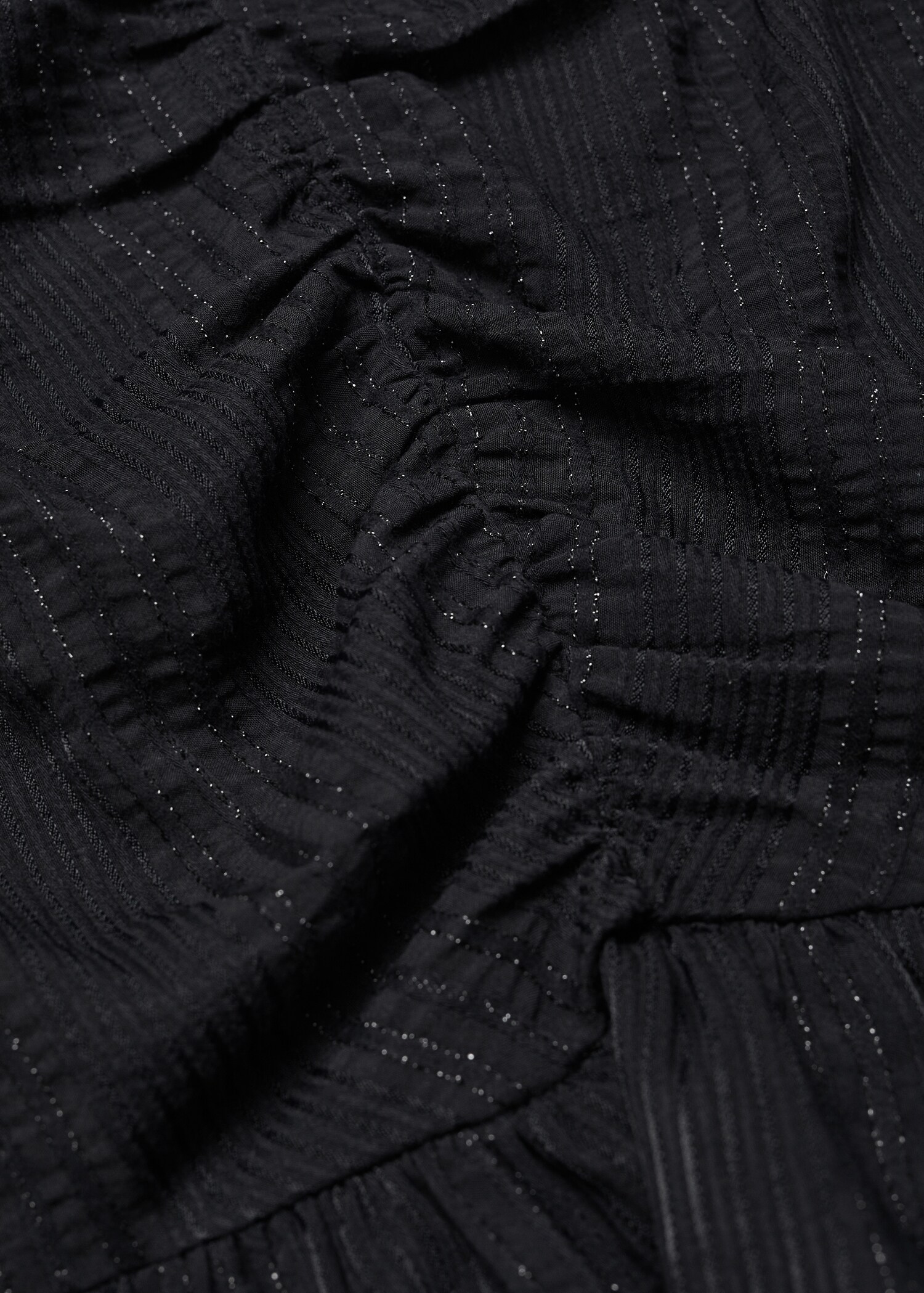 Glitter-detail ruffled skirt - Details of the article 8