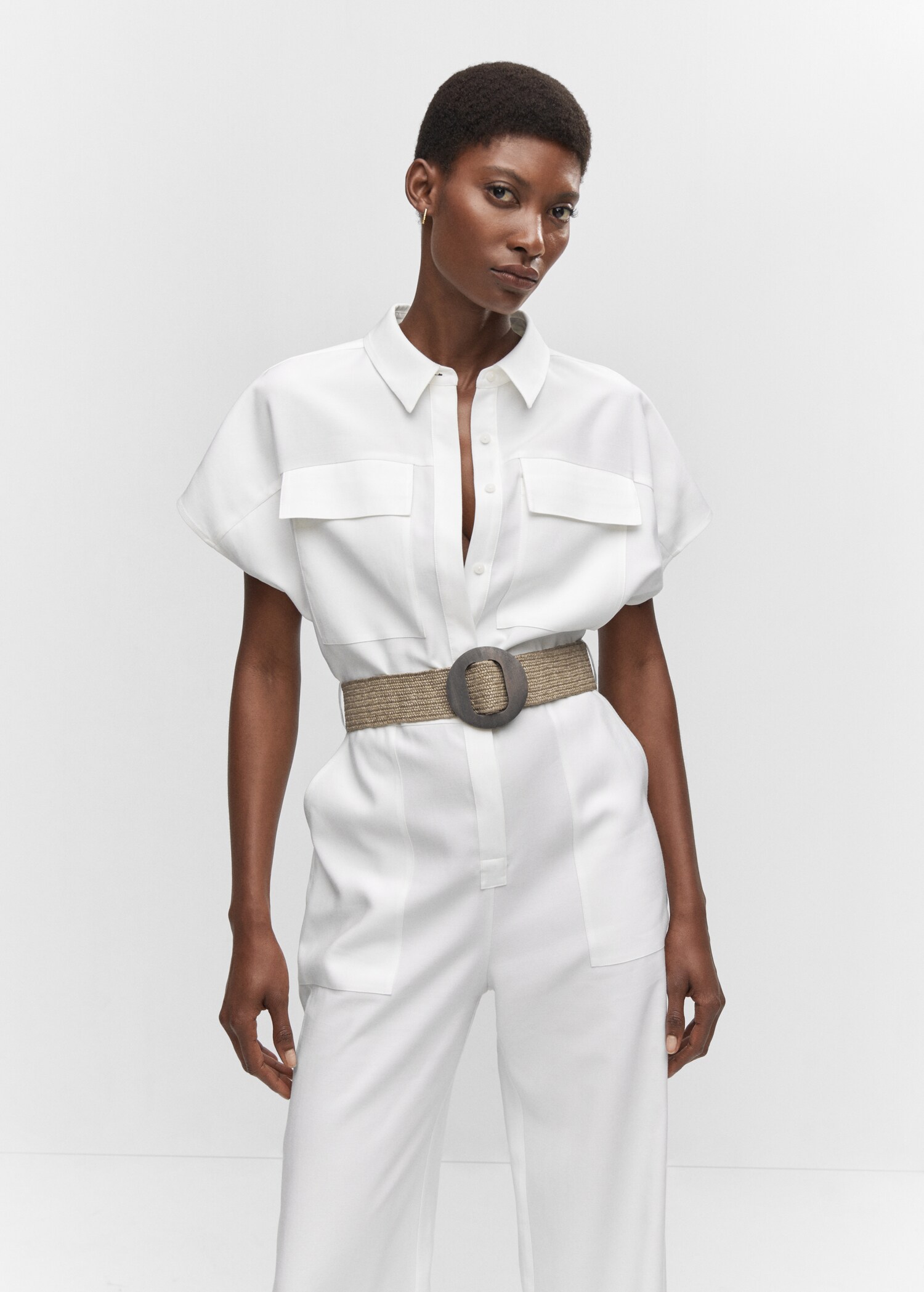 Combinaison avec ceinture - Plan moyen