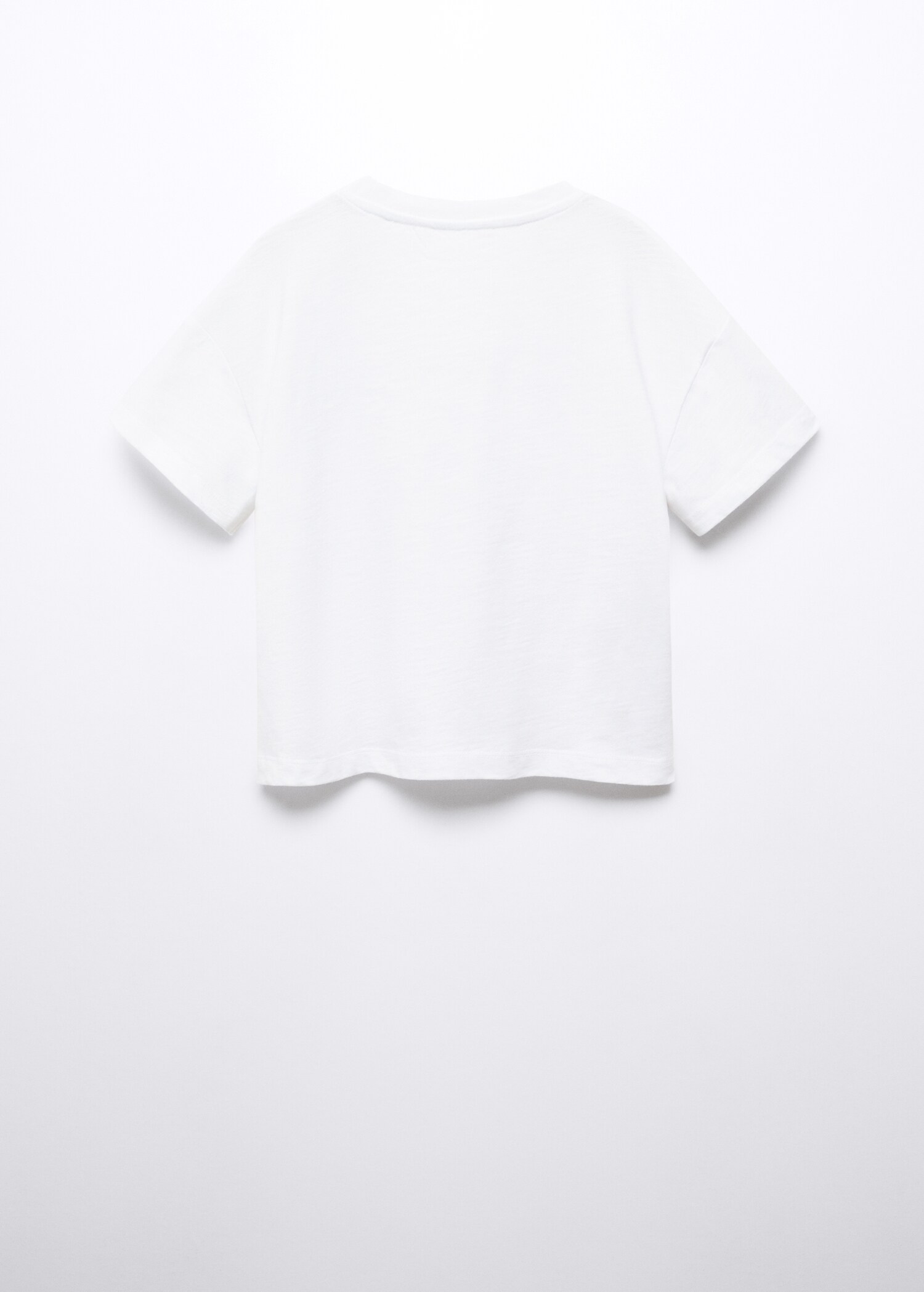 T-Shirt mit Schriftzug - Rückseite des Artikels