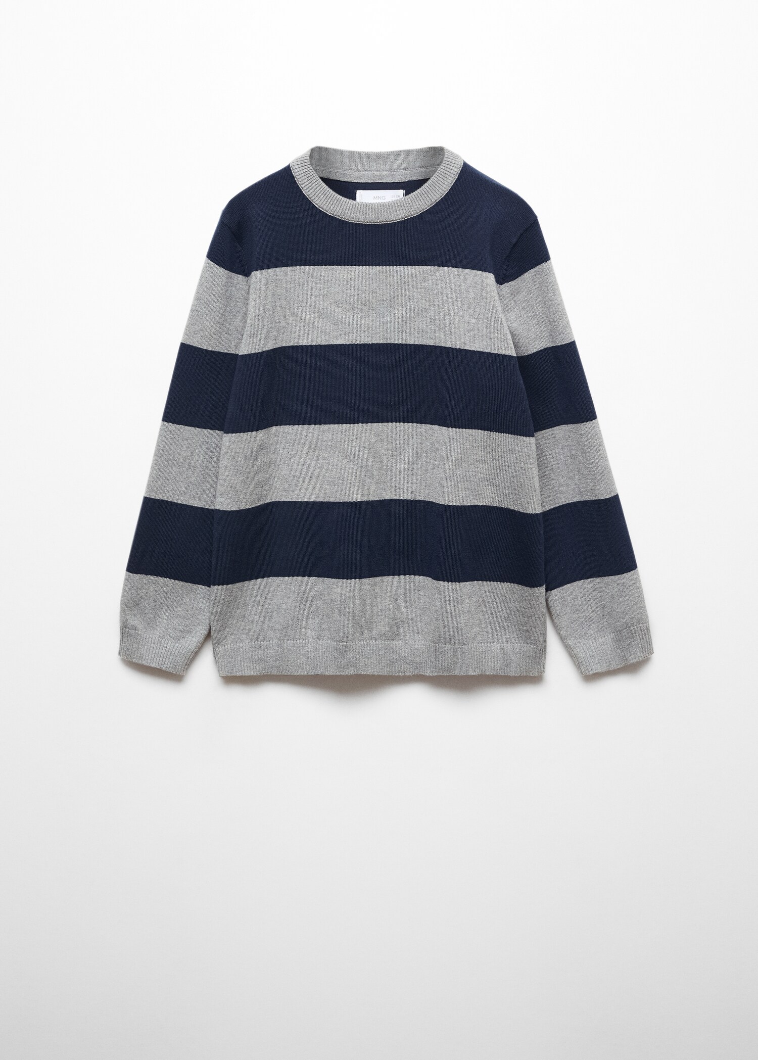 Knit striped sweater - Article without model