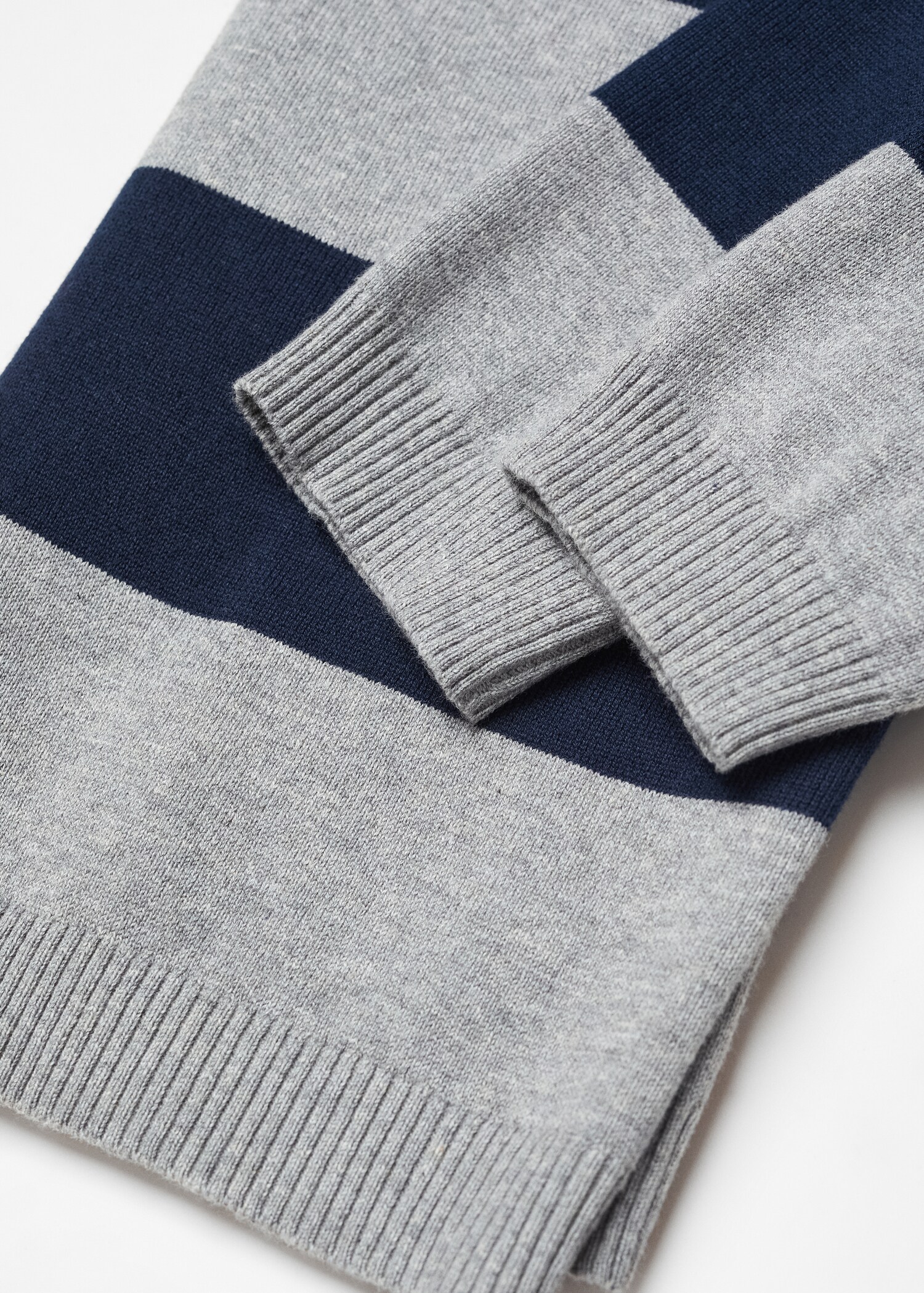 Knit striped sweater - Details of the article 8