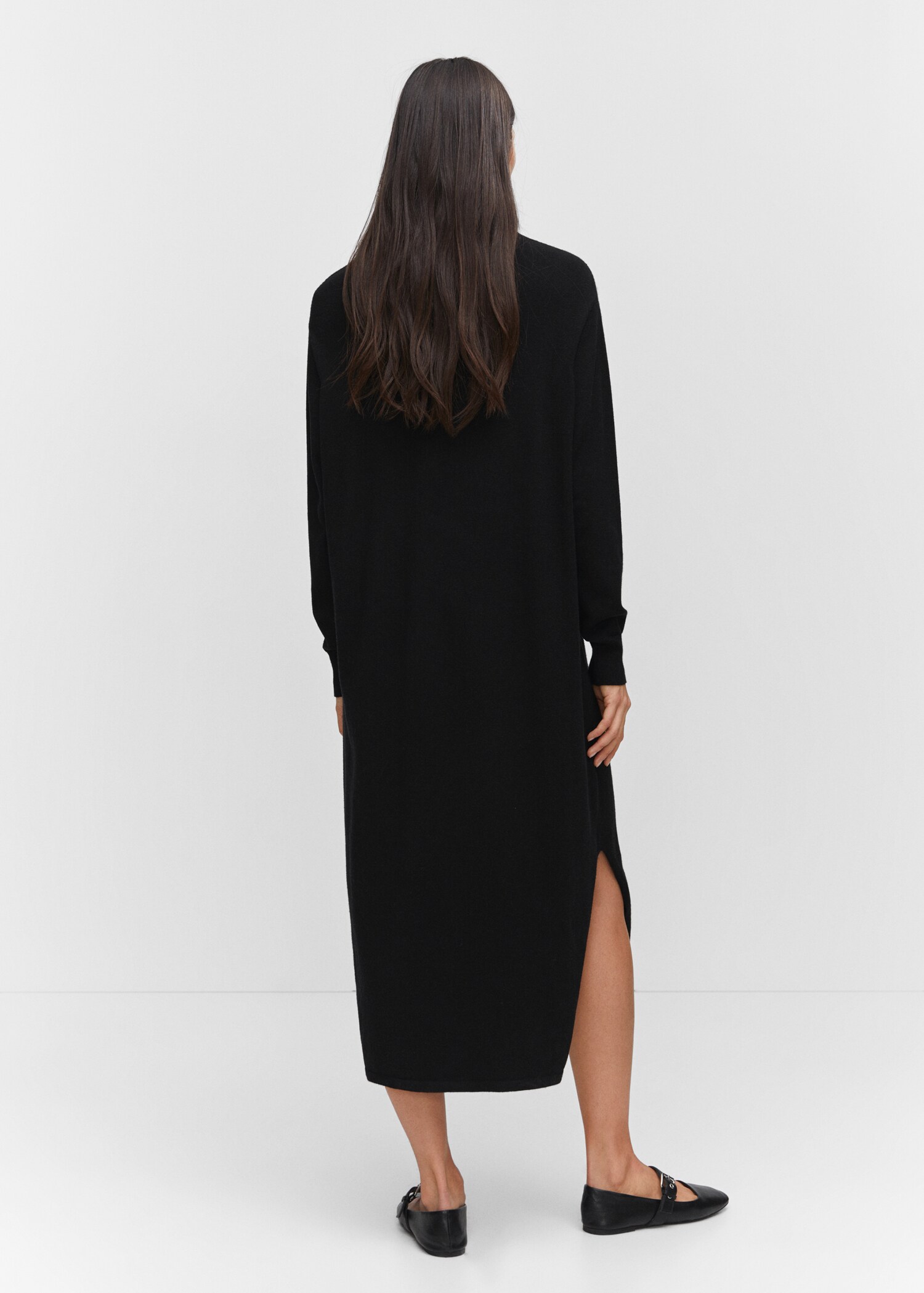 Midi-Strickkleid - Rückseite des Artikels
