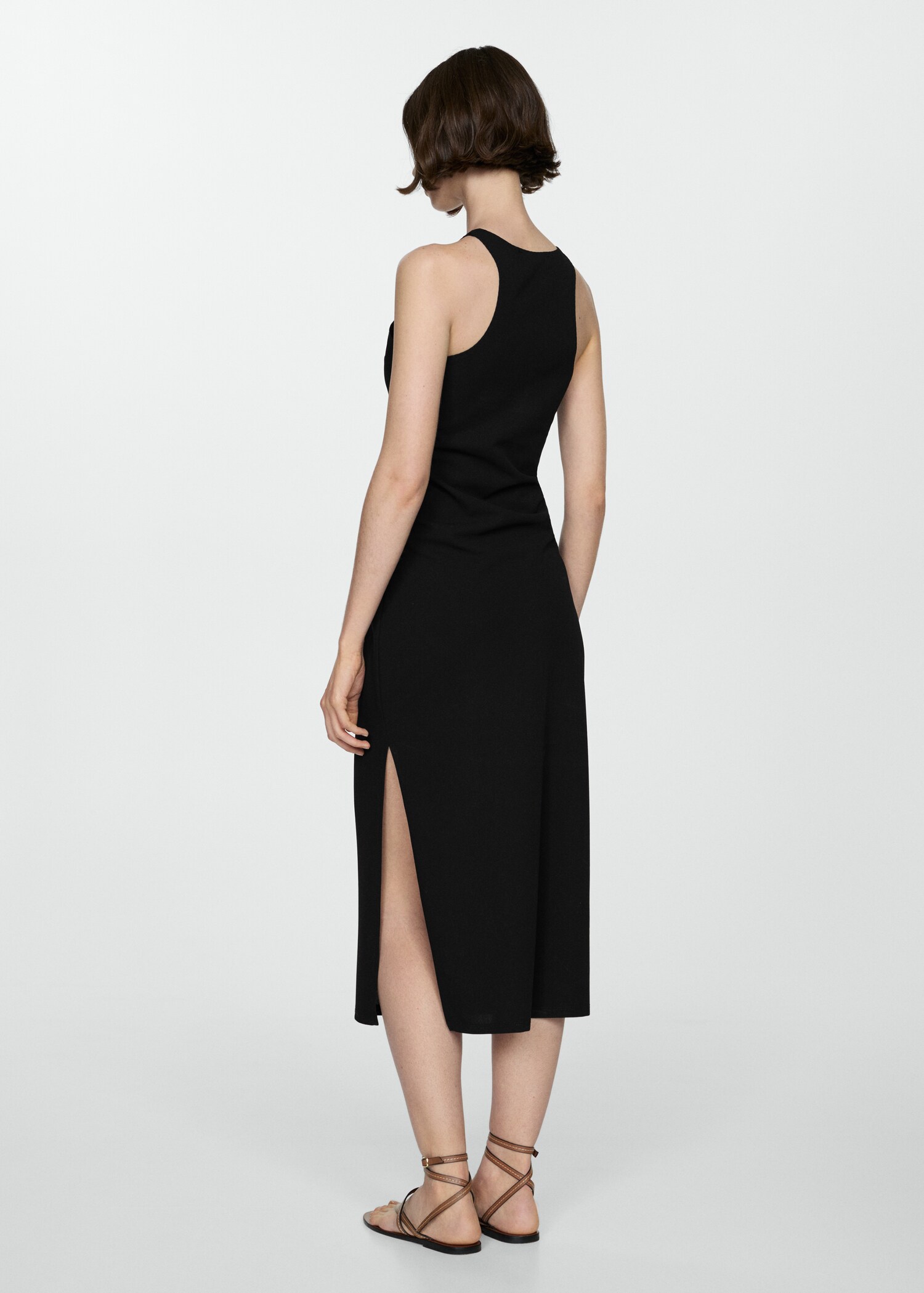 Robe midi ouverture - Verso de l’article