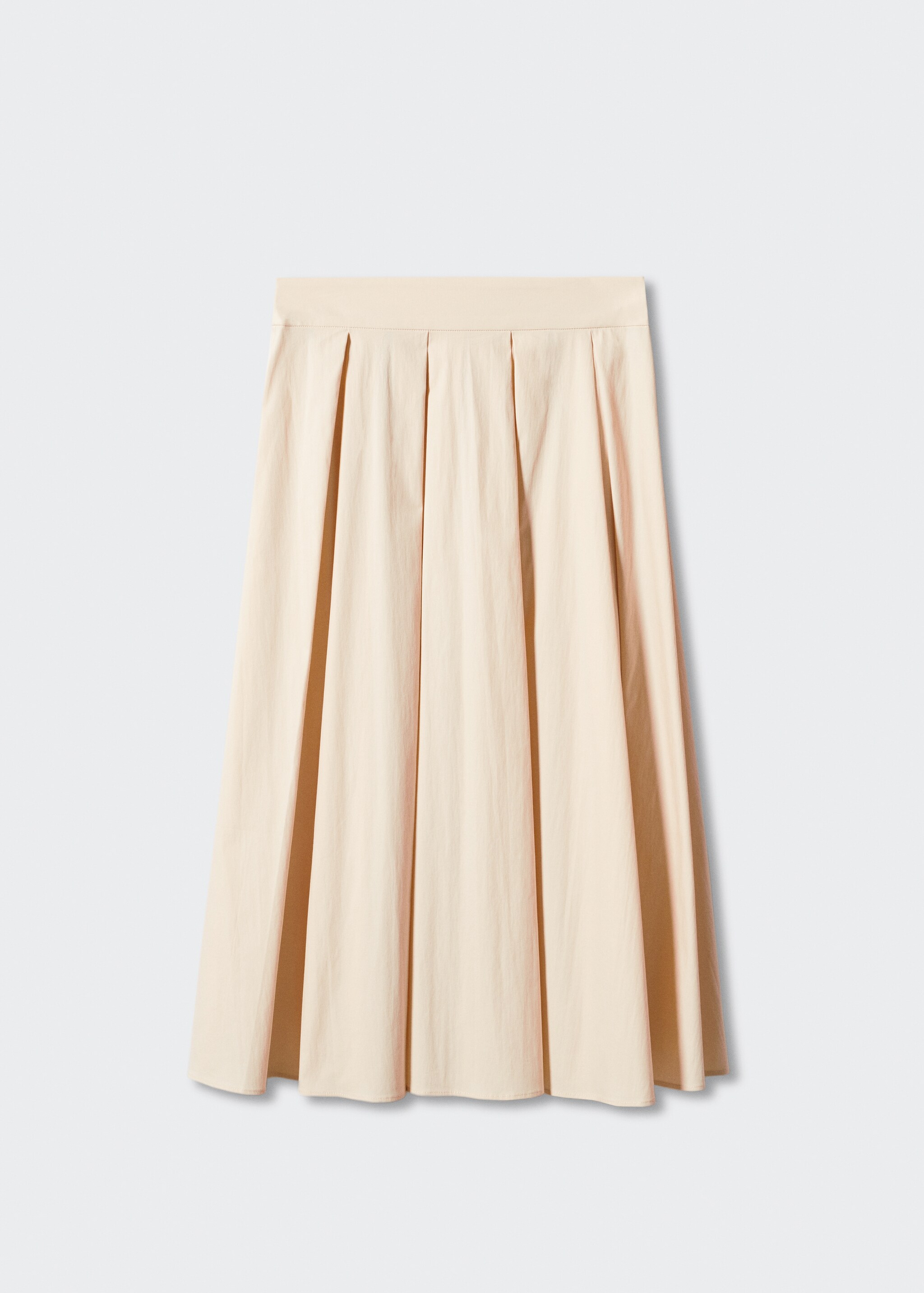 Pleated midi skirt - Article without model