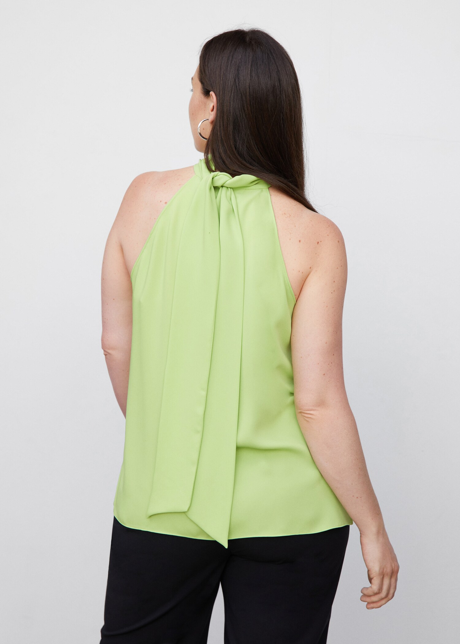 Blusa halter dettaglio spacco - Dettaglio dell'articolo 4