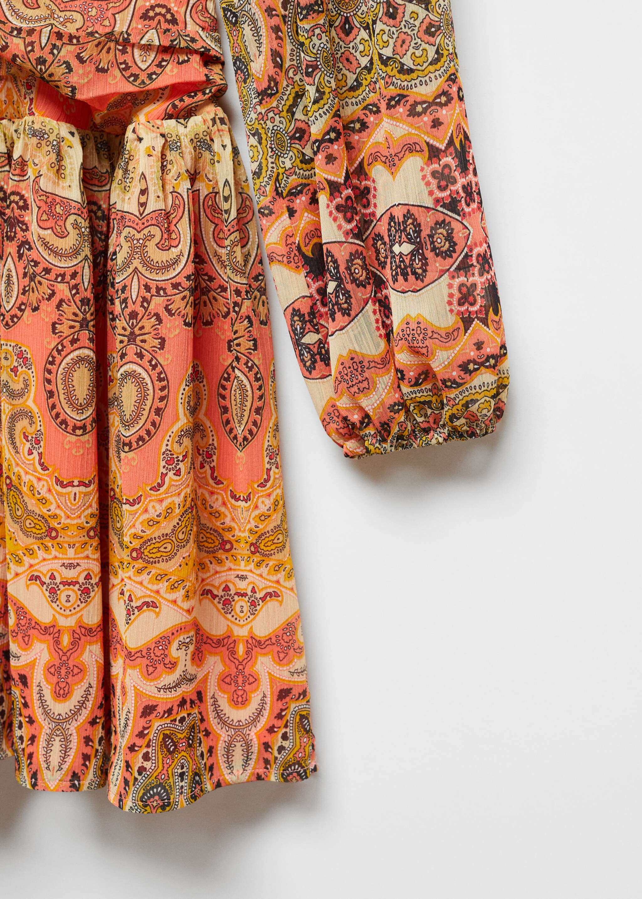 Vestido estampado aberturas - Detalle del artículo 8