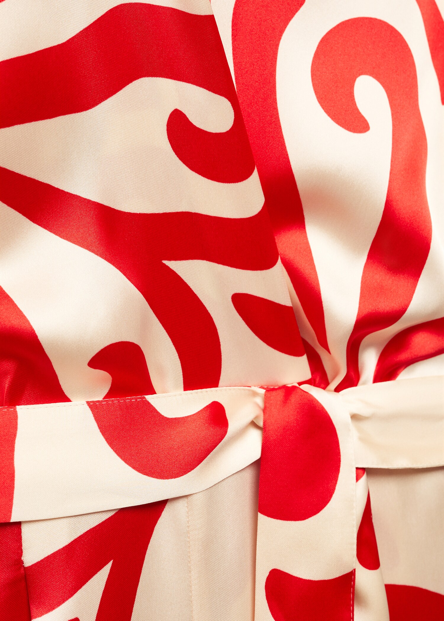 Printed satin jumpsuit - Details of the article 8