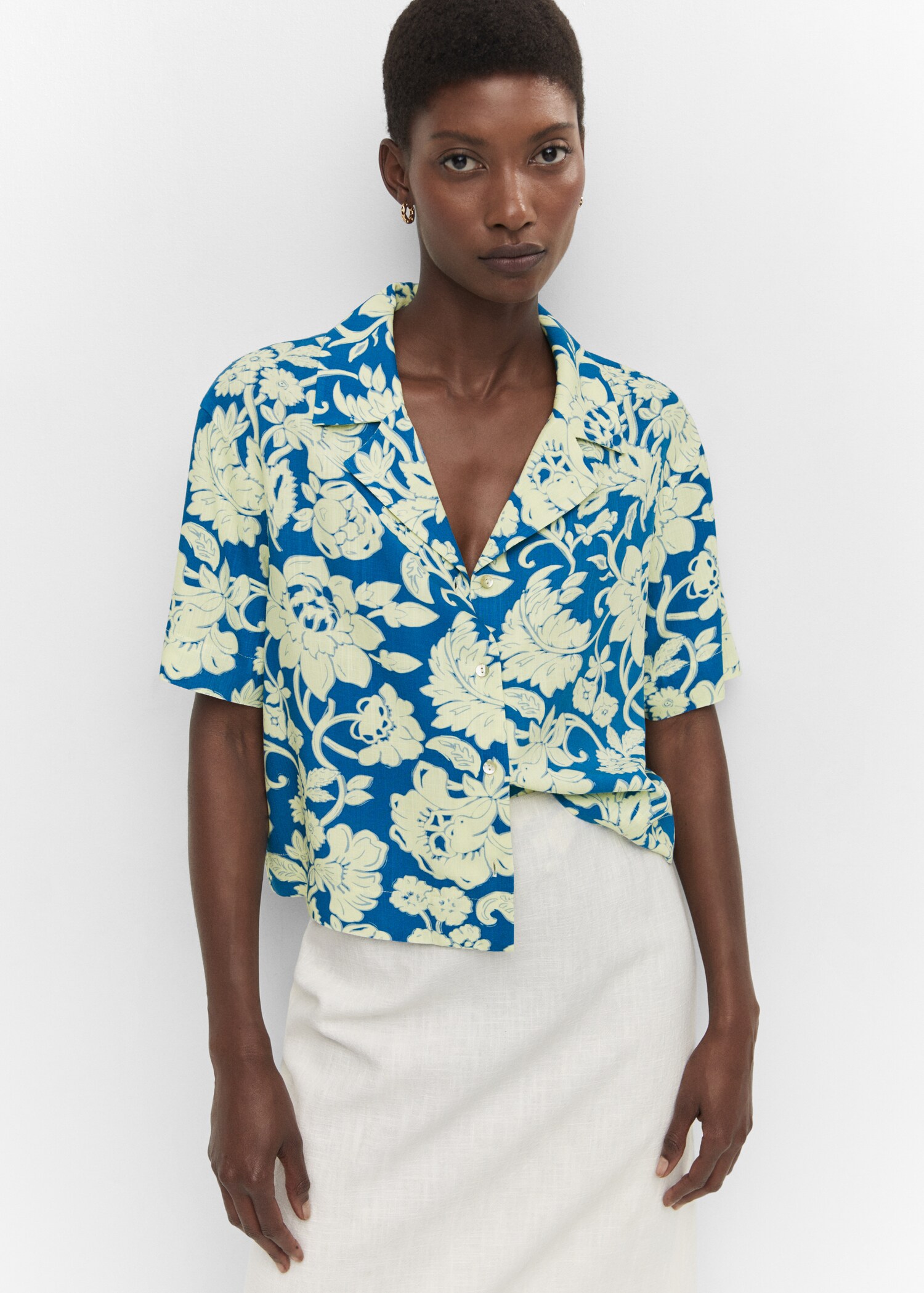Camisa màniga curta estampada - Detall de l'article 2