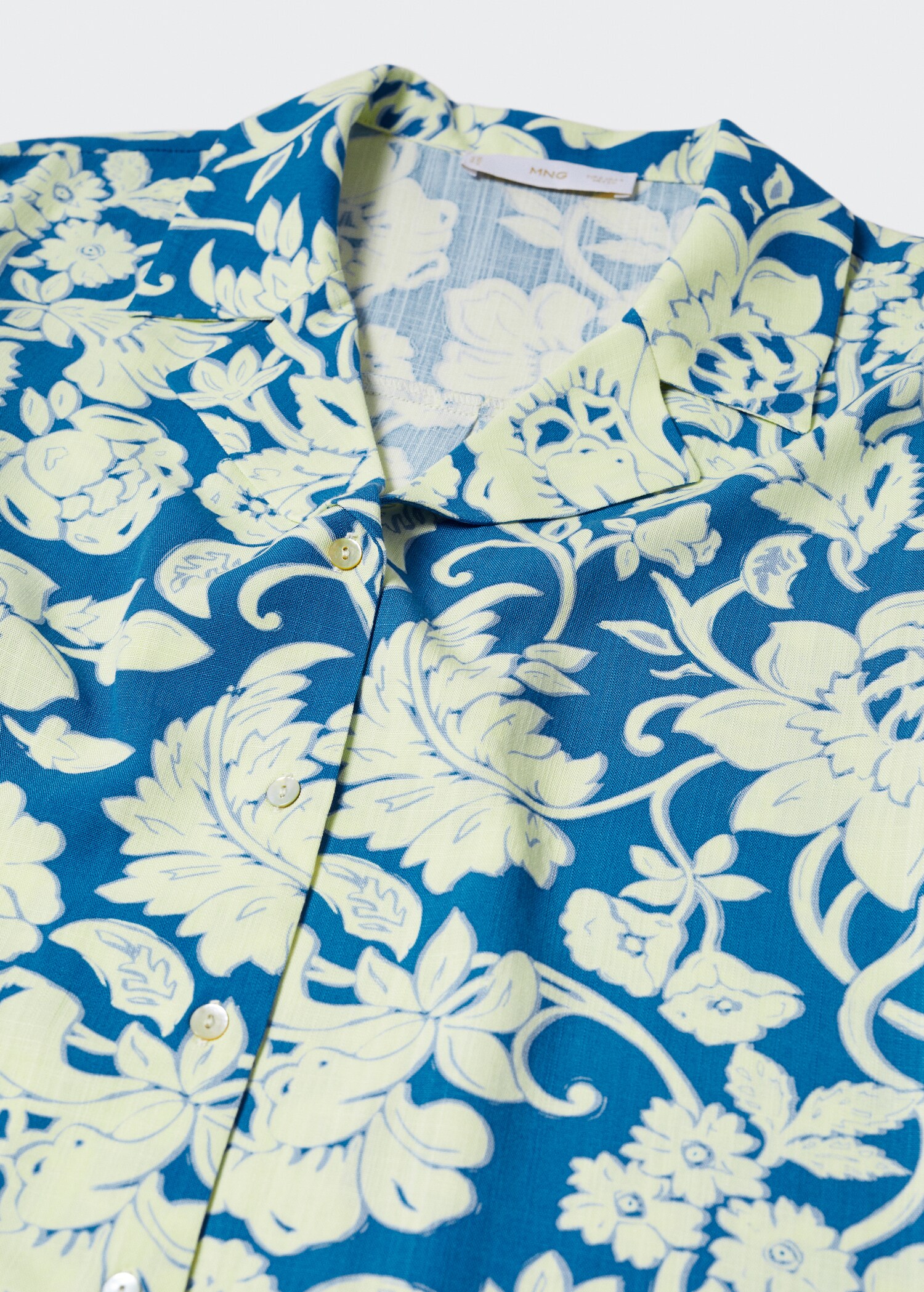 Camisa màniga curta estampada - Detall de l'article 8
