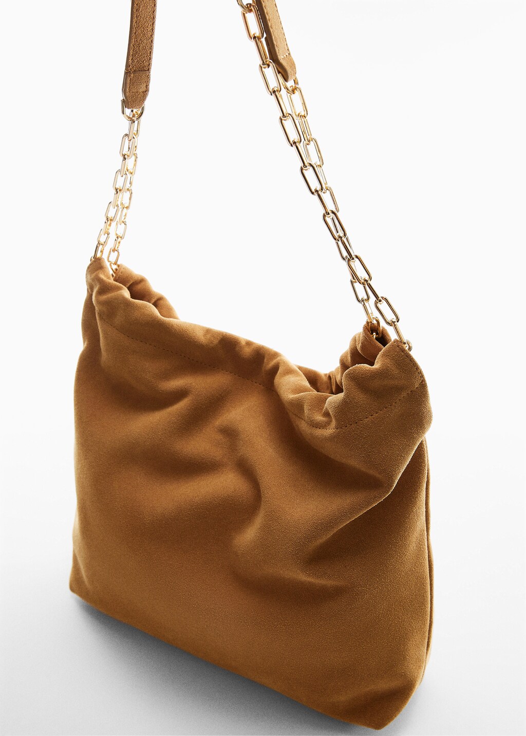 Chain leather bag Women MANGO OUTLET USA