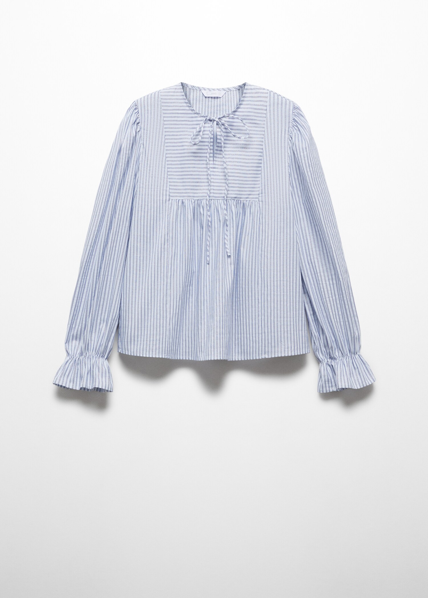 Prugasta pamučna bluza - Artikl bez modela