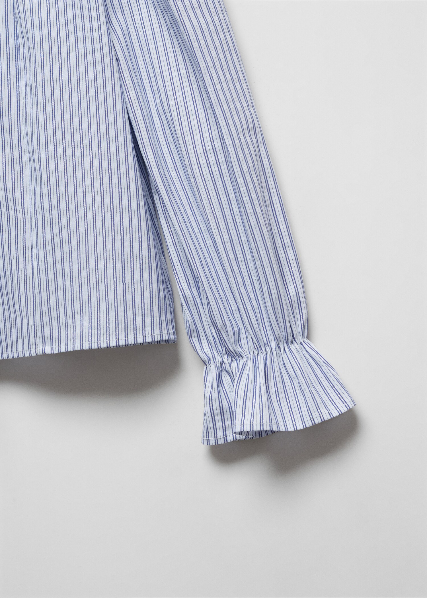 Prugasta pamučna bluza - Detalji artikla 8