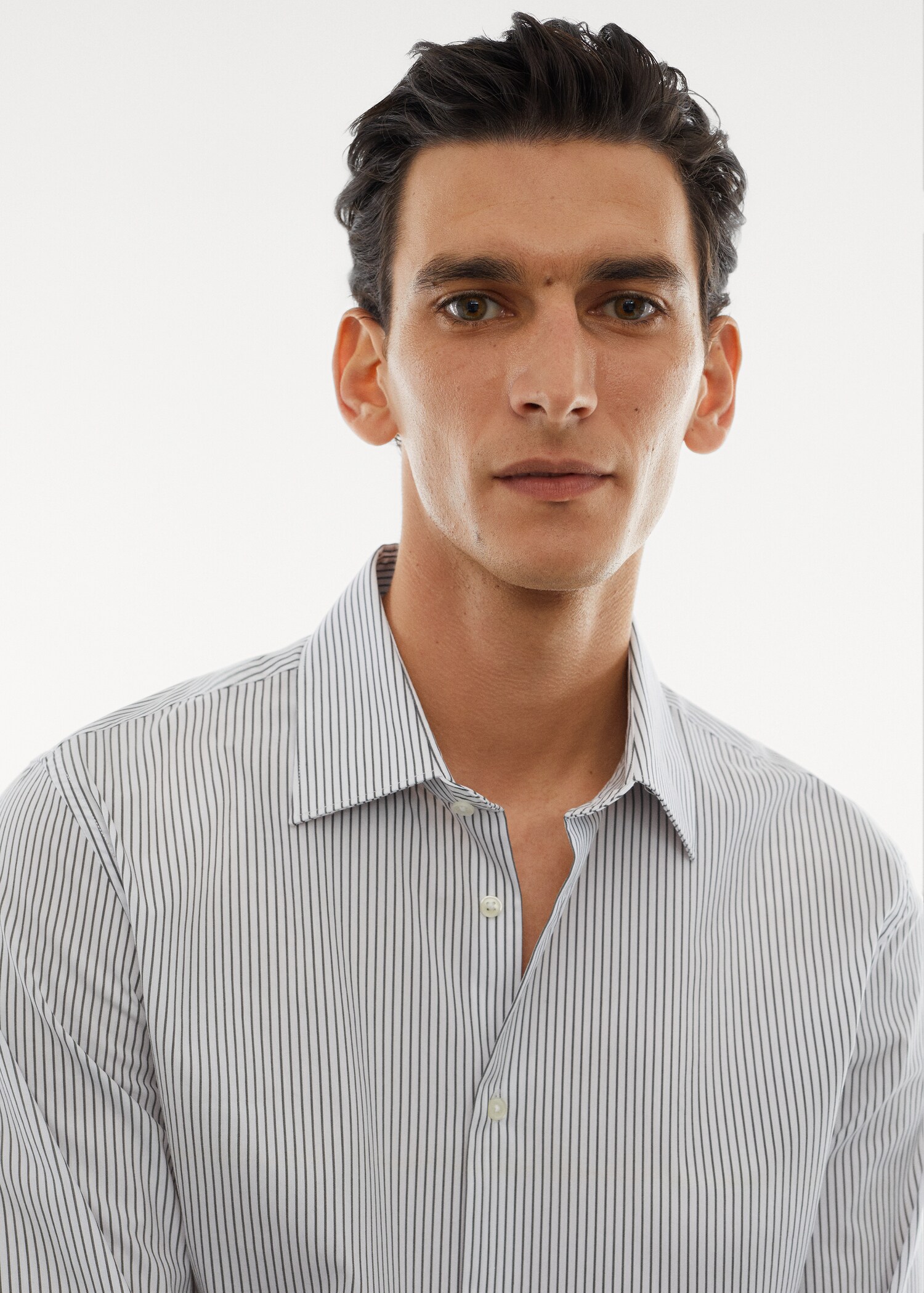 Camisa slim fit algodón stretch - Detalle del artículo 1