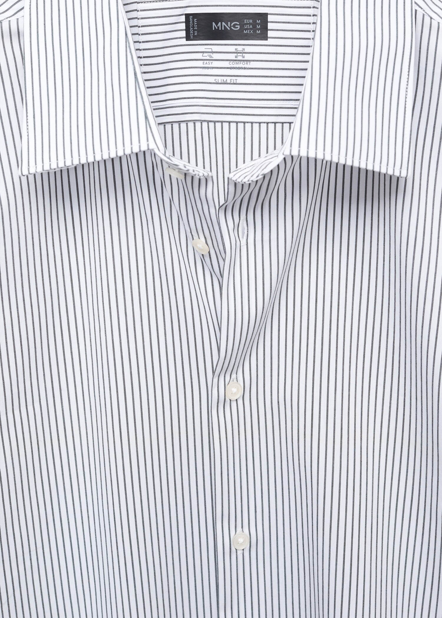 Camisa slim fit algodón stretch - Detalle del artículo 8