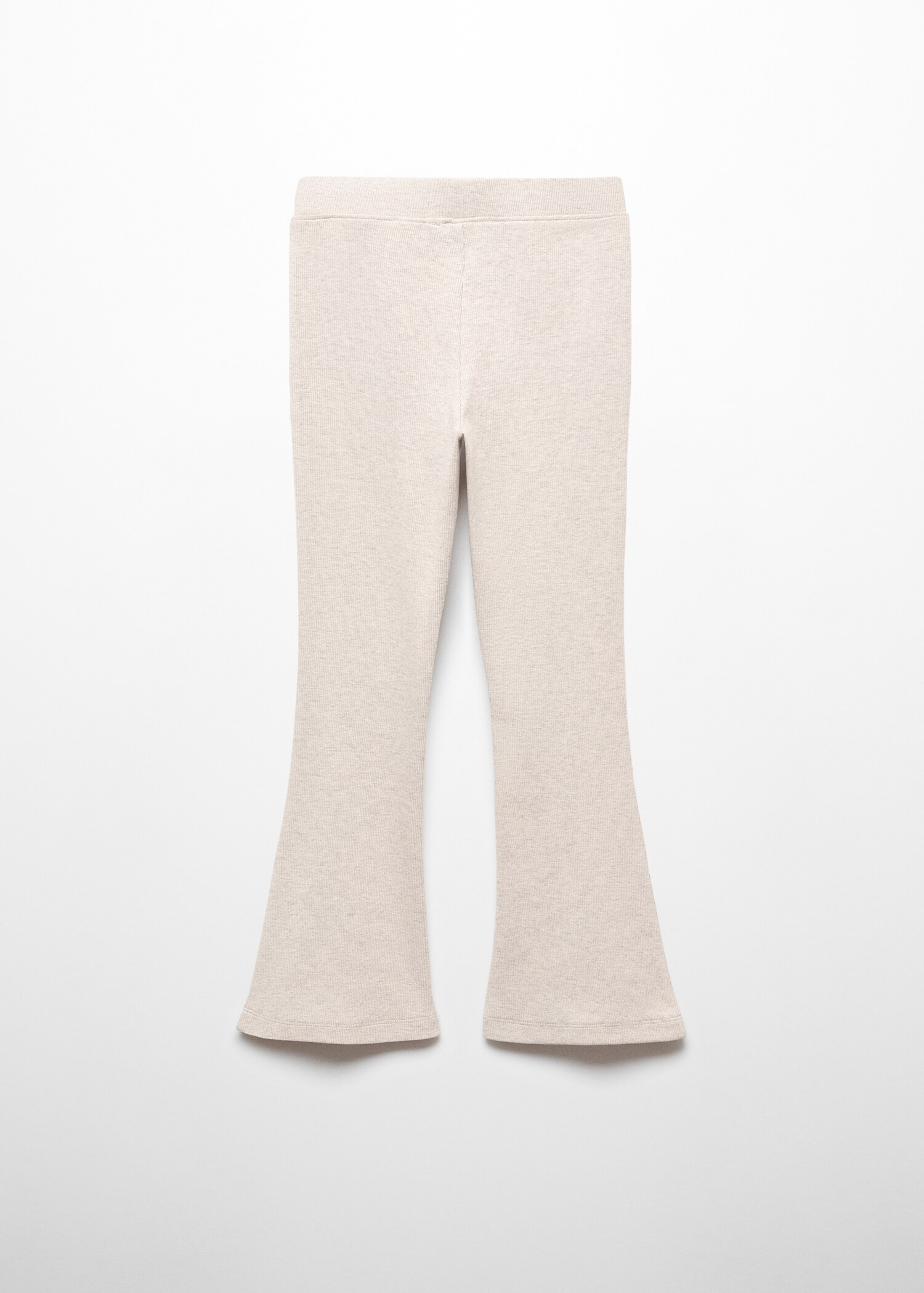 Ausgestellte Strickleggings - Rückseite des Artikels