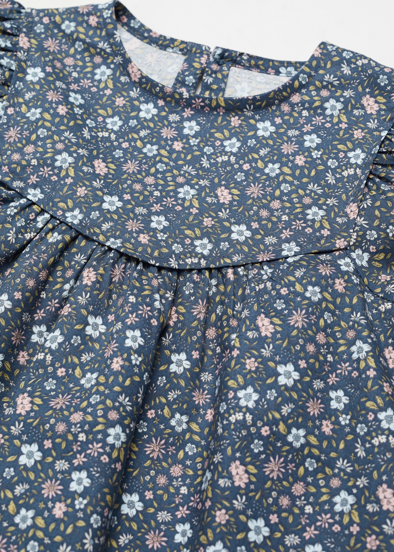 Flowers cotton dress - Details of the article 8