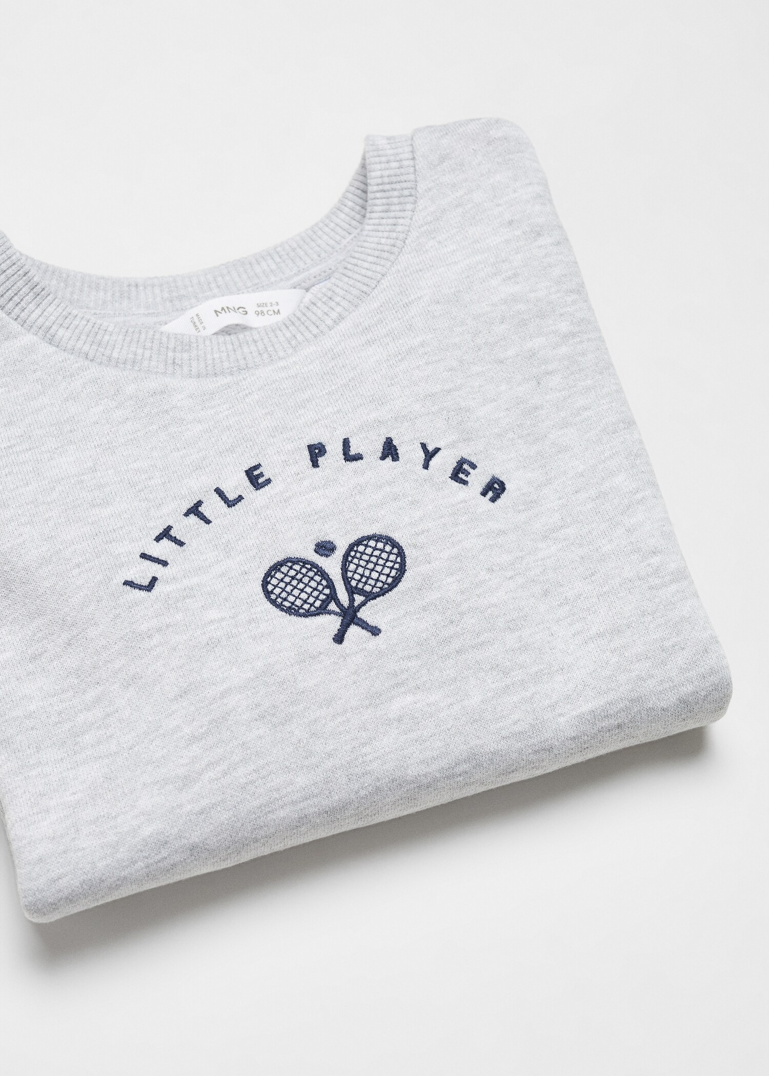 Katoenen sweatshirt met ruches - Detail van het artikel 0