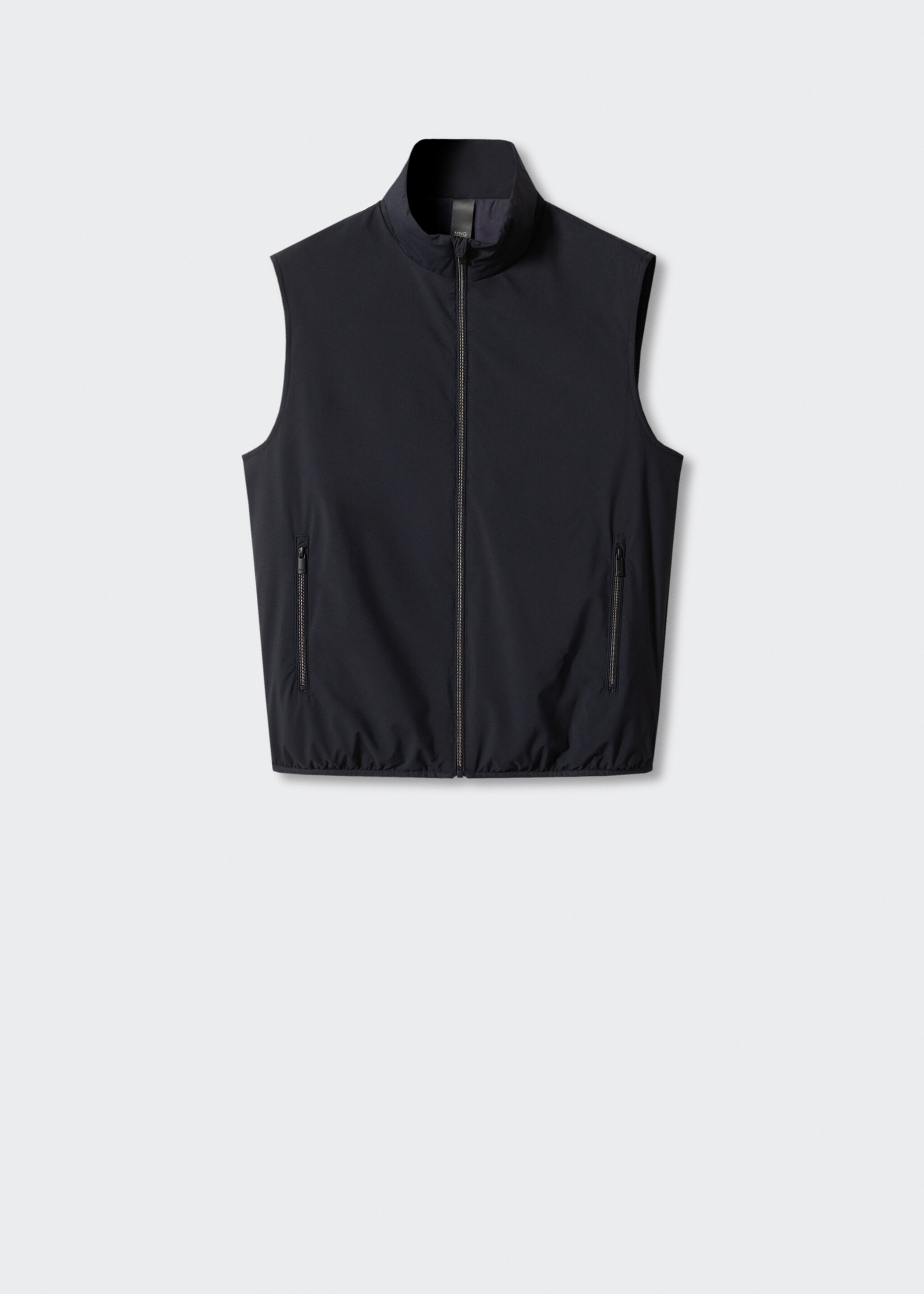 Leichte wasserabweisende Weste - Artikel ohne Model, Marineblau. Ref: 57074756-00.