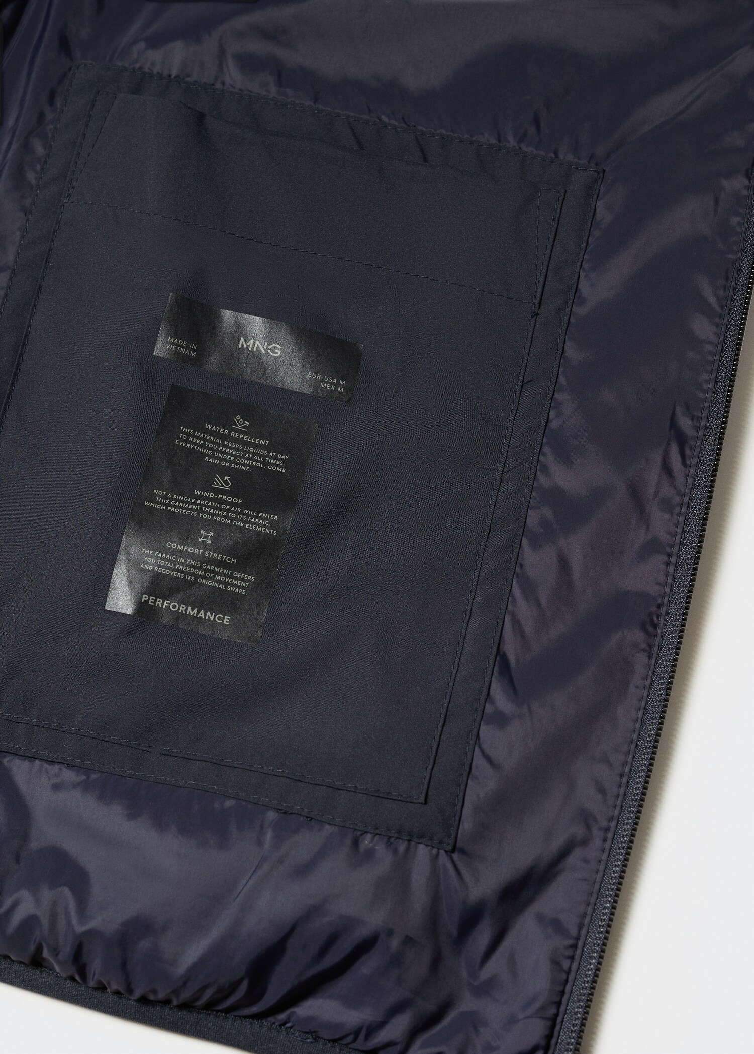 Lichte waterafstotende bodywarmer - Detail van het artikel 8