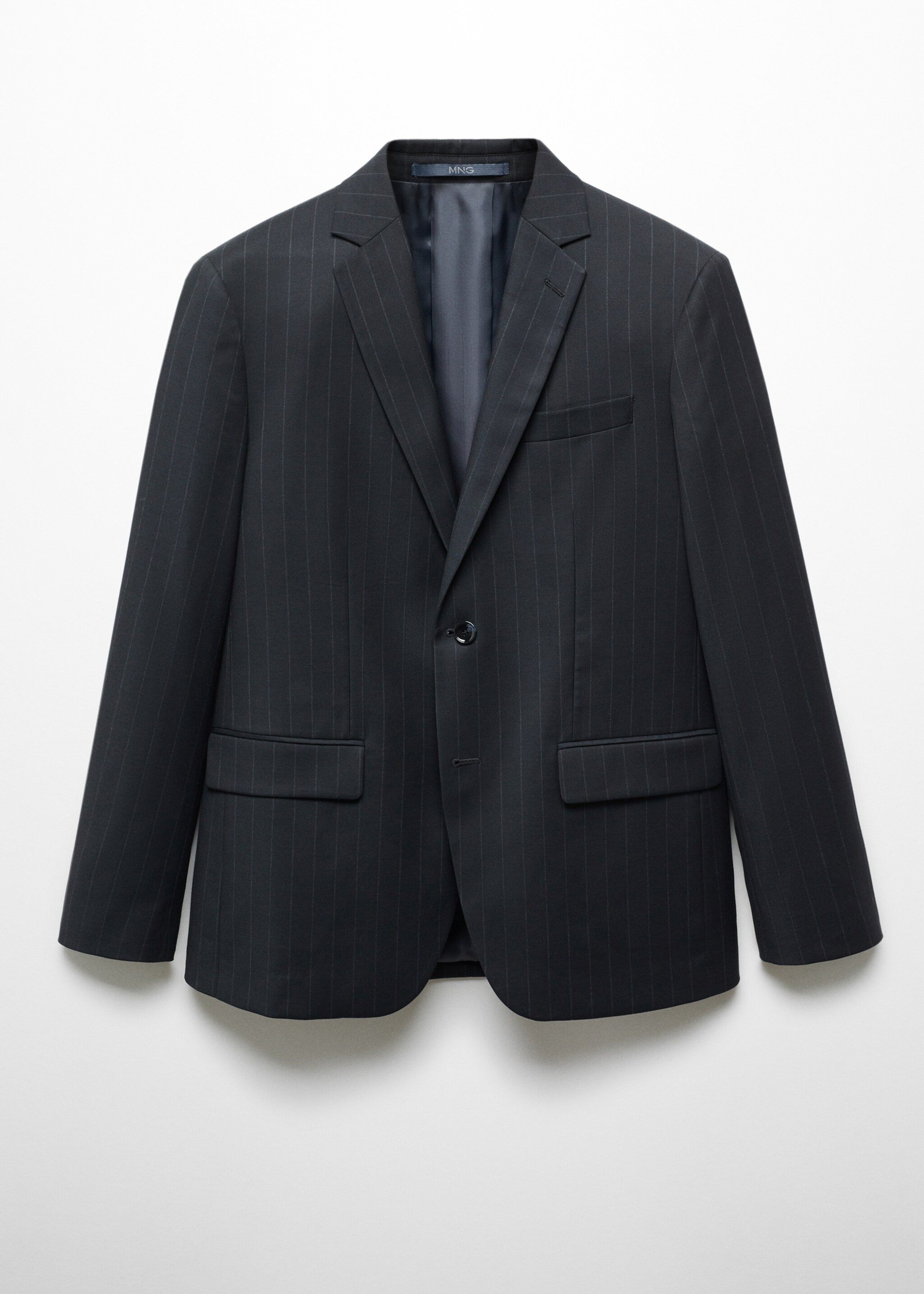 Slim fit sako za odijelo od rastezljive tkanine - Artikl bez modela
