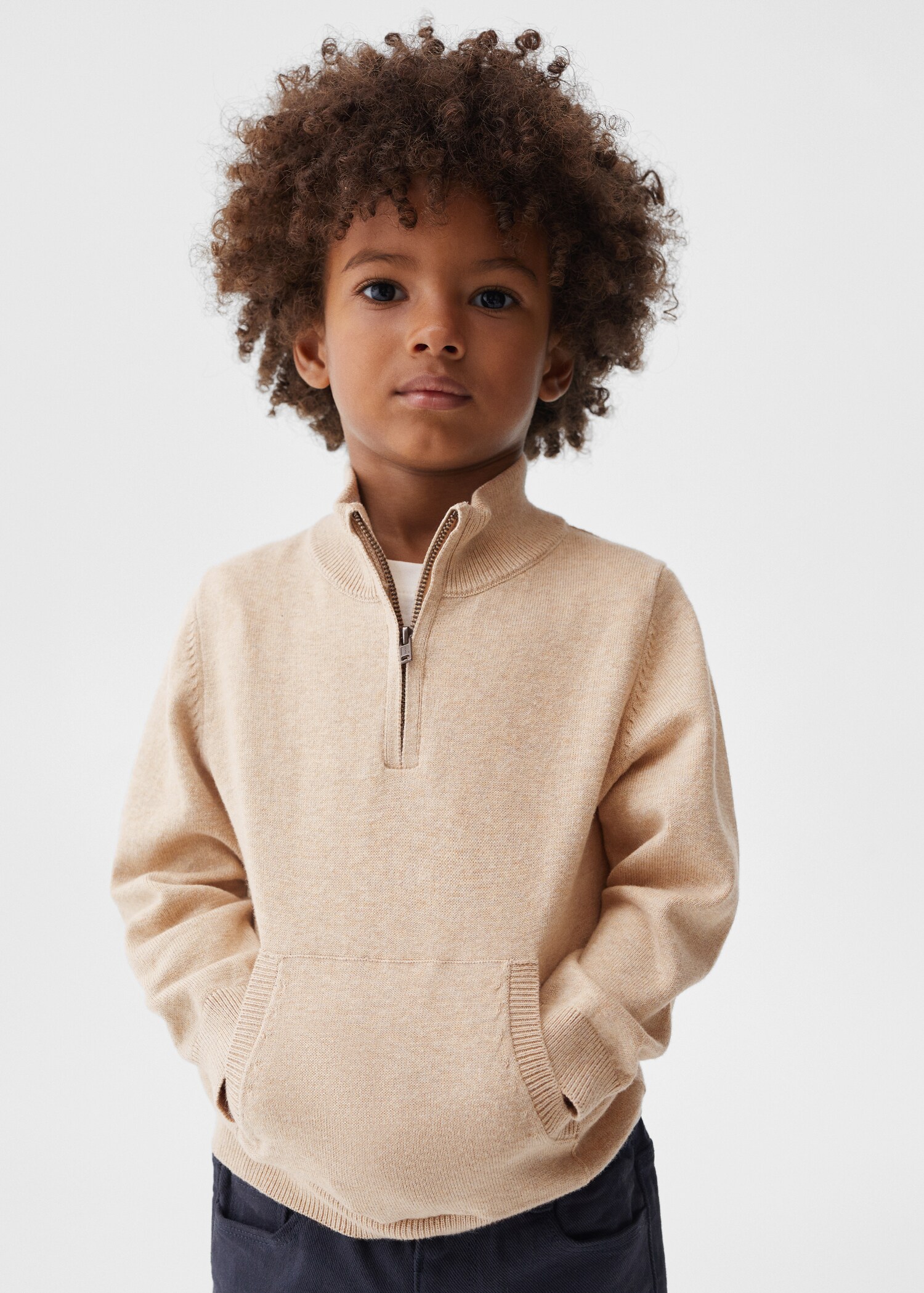 Pull maille zips - Plan moyen