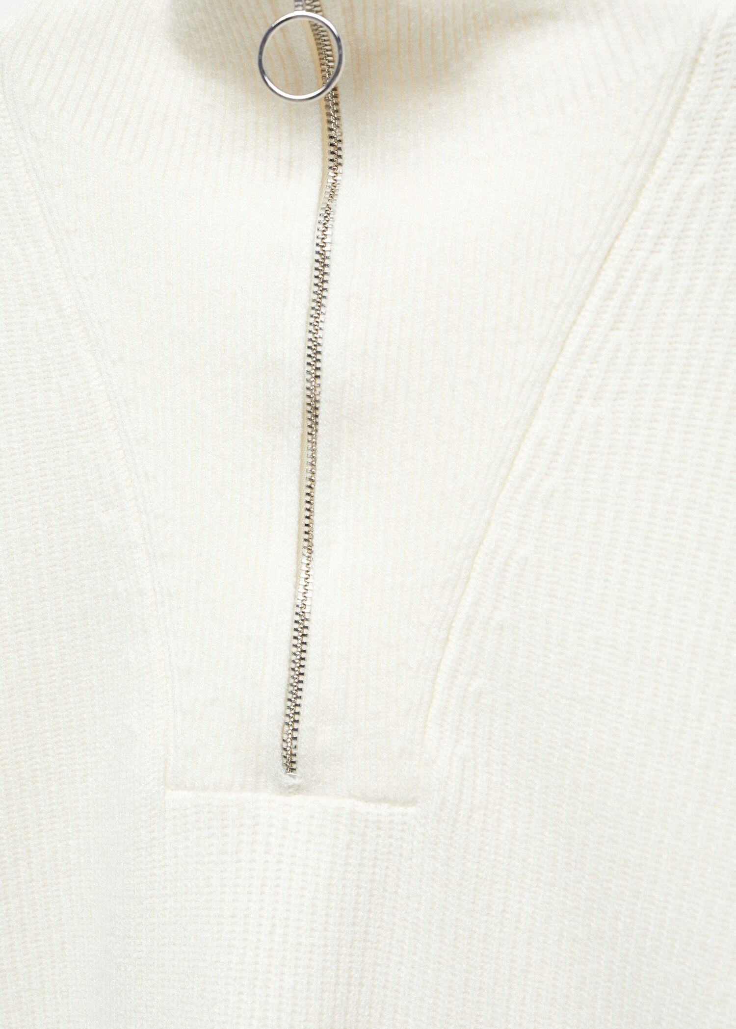 Zip knit sweater - Details of the article 8