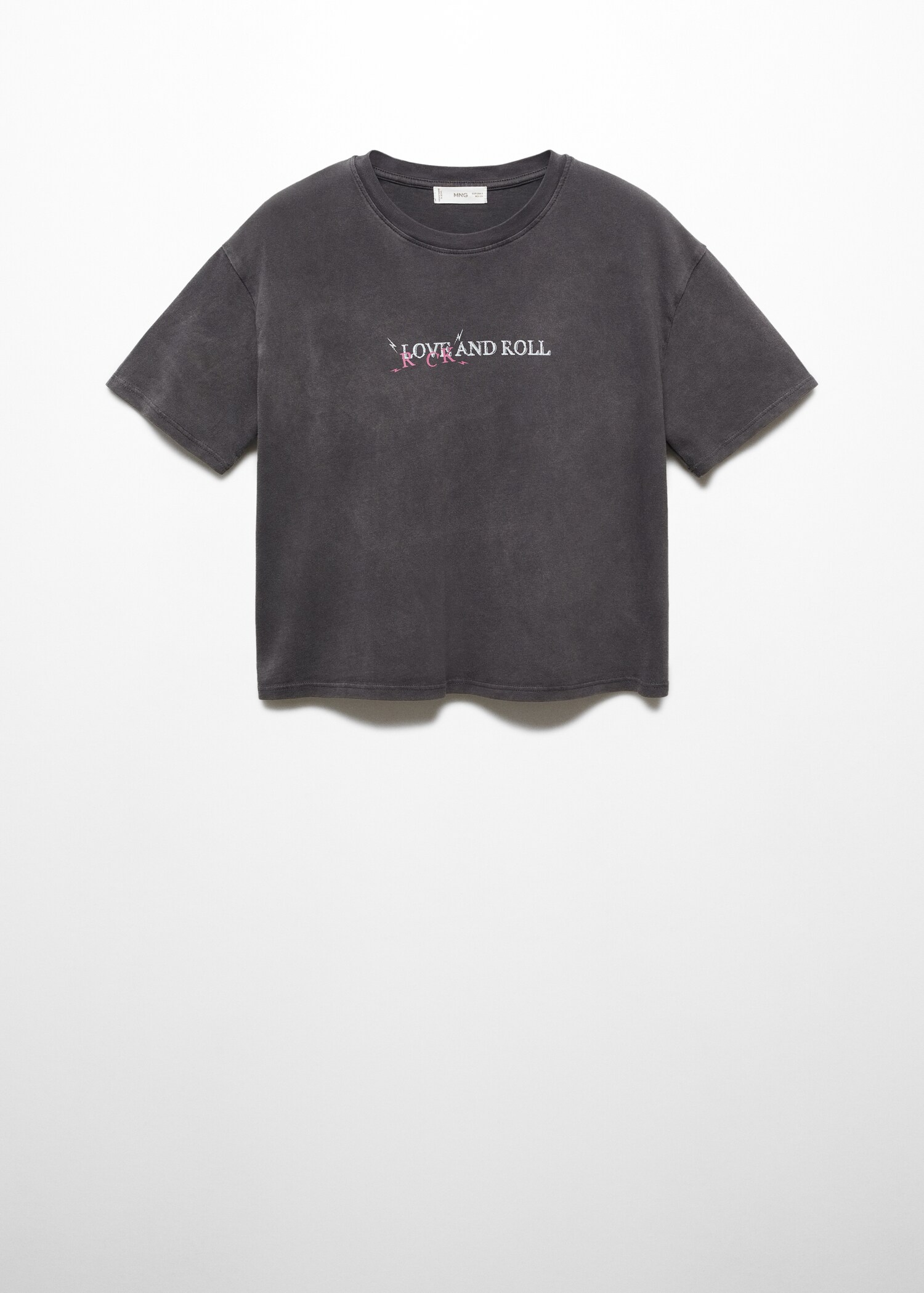 Message cotton T-shirt - Article without model