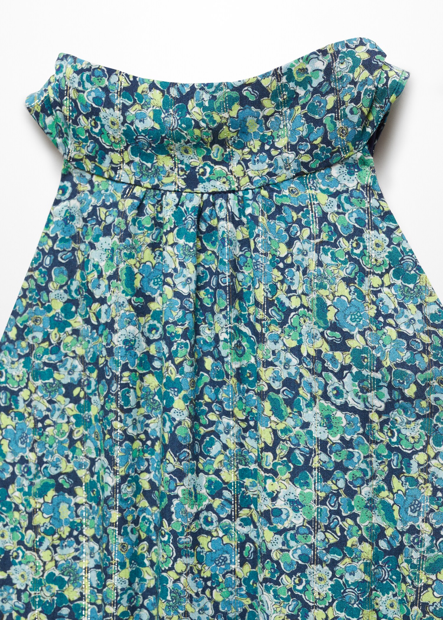 Printed halter-neck dress - Details of the article 8