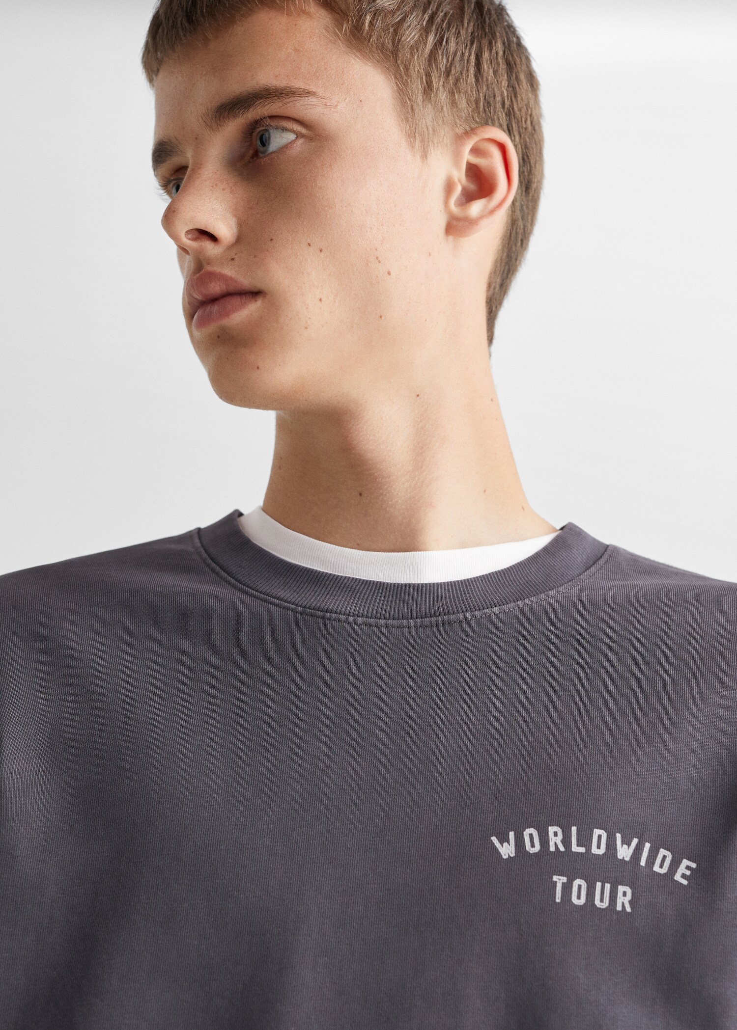 Sweat-shirt coton imprimé - Détail de l'article 1
