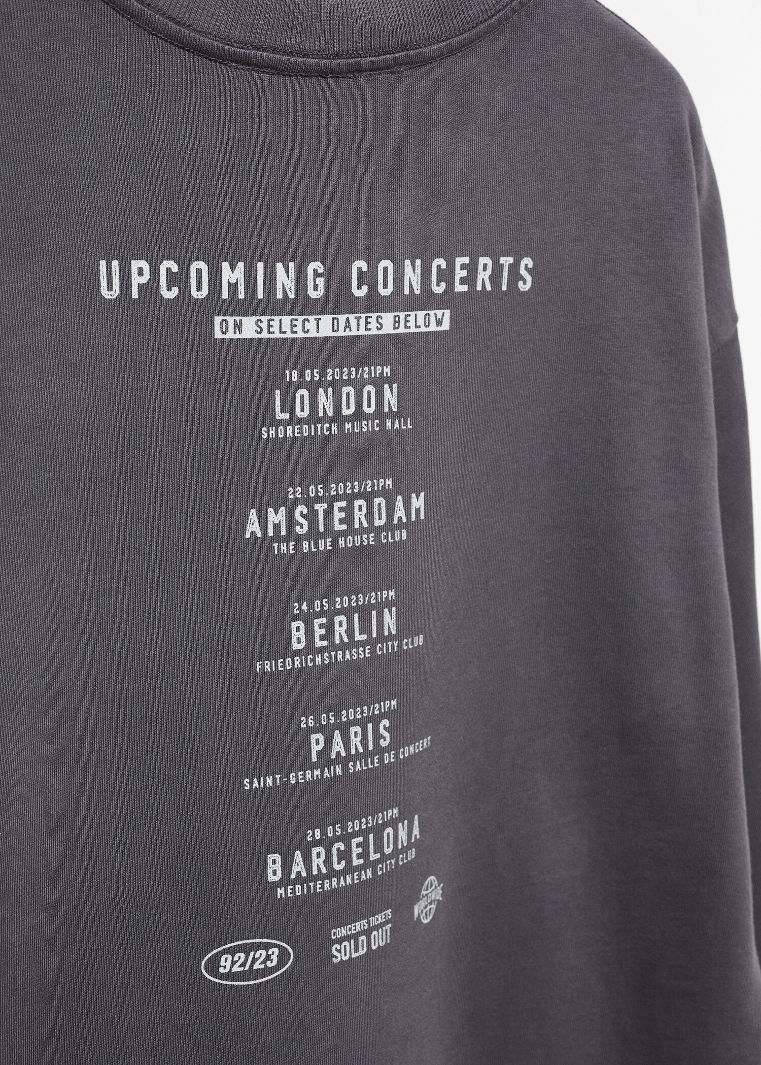 Sweat-shirt coton imprimé - Détail de l'article 8