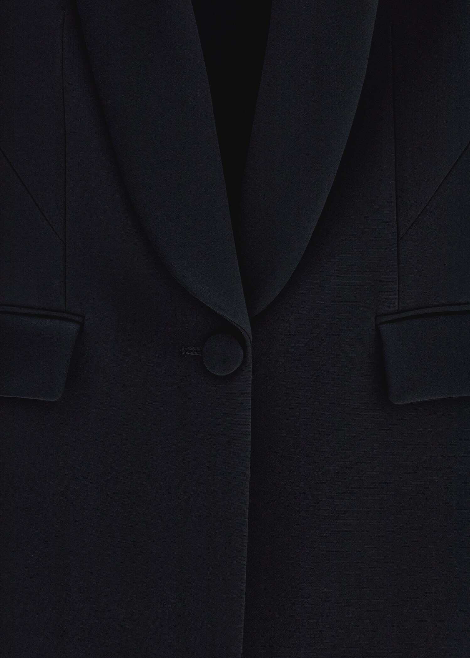 Suit jacket with satin details - Details of the article 8