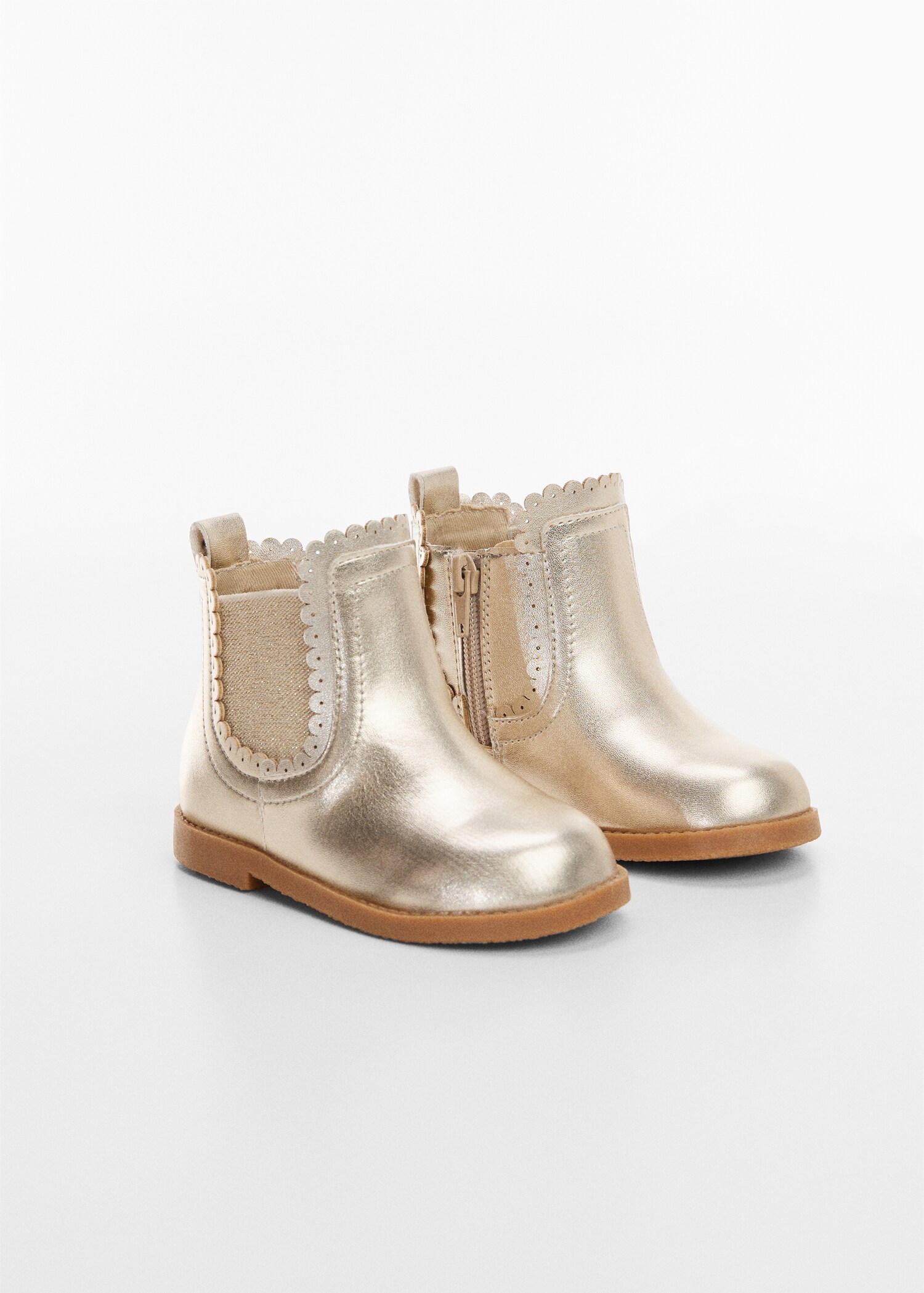 Botines metal·litzades - Pla mig
