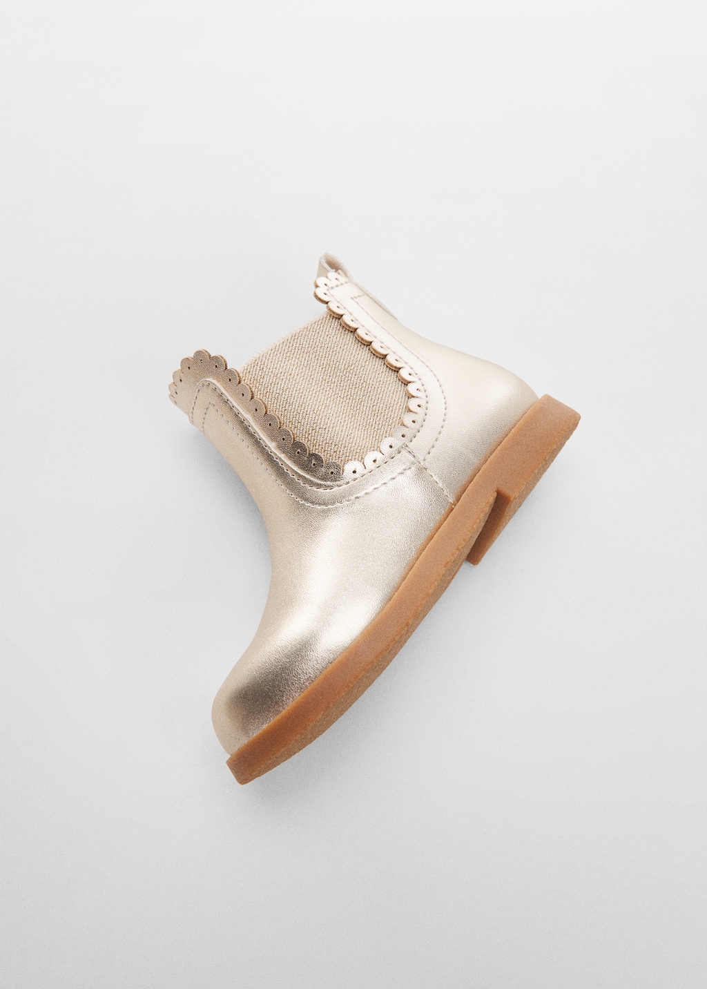 Metallic enkellaarsjes