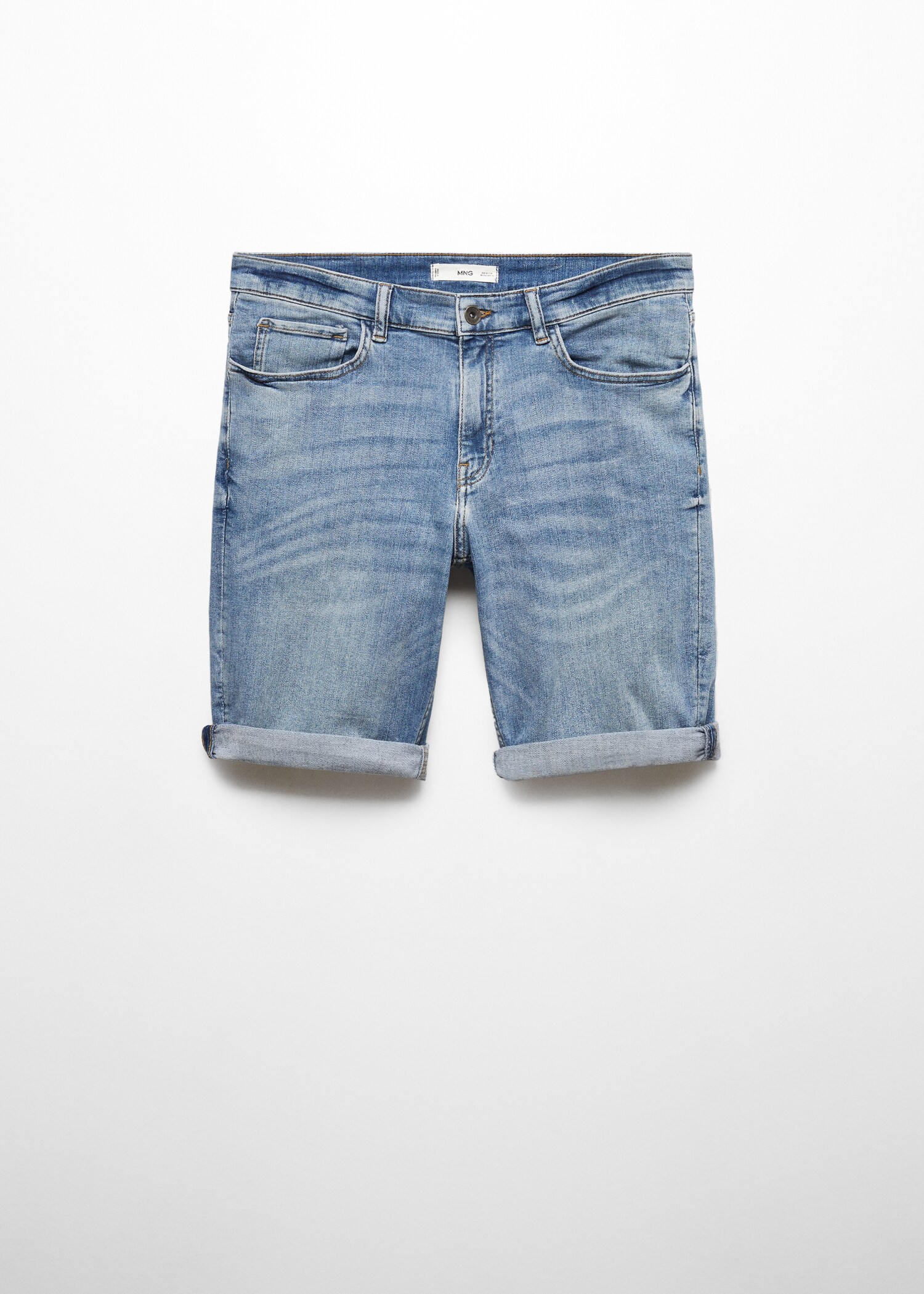 Slim Fit-Jeans-Bermudashorts - Artikel ohne Model