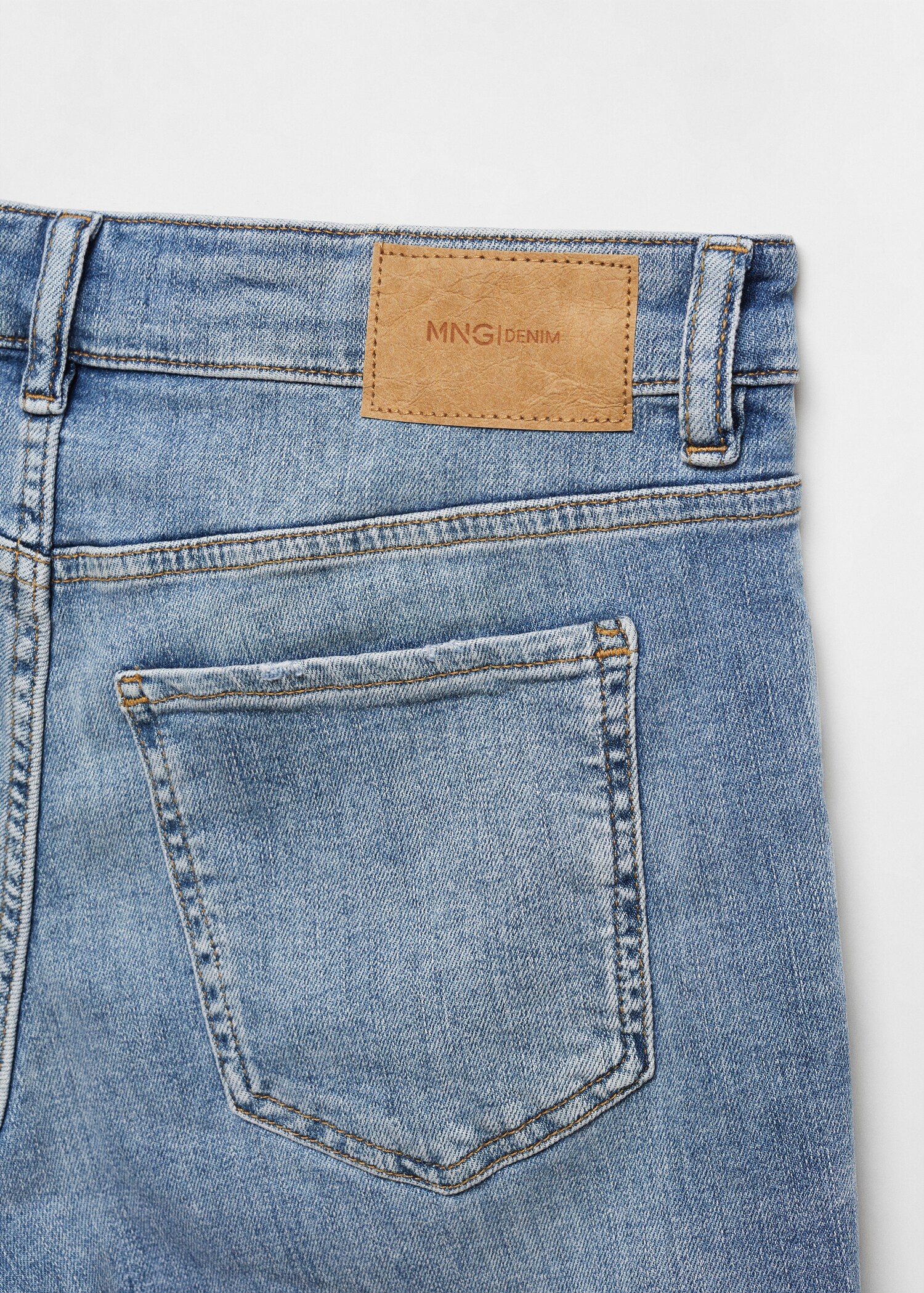 Slim Fit-Jeans-Bermudashorts - Detail des Artikels 8