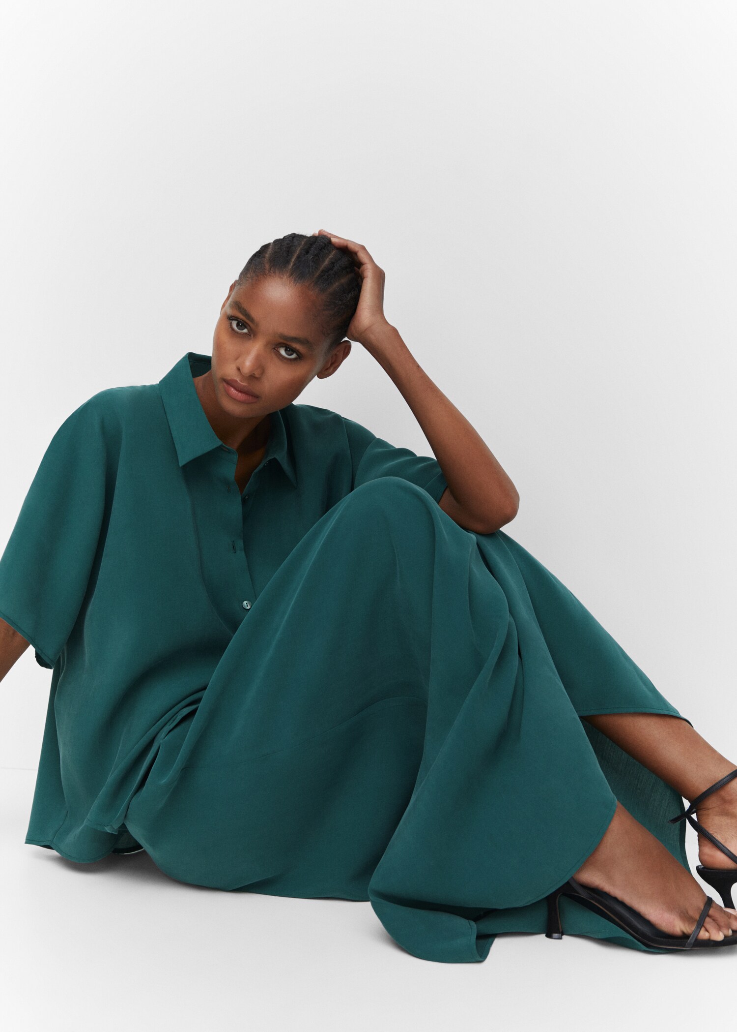 Modal skirt with elastic waist - Details of the article 2