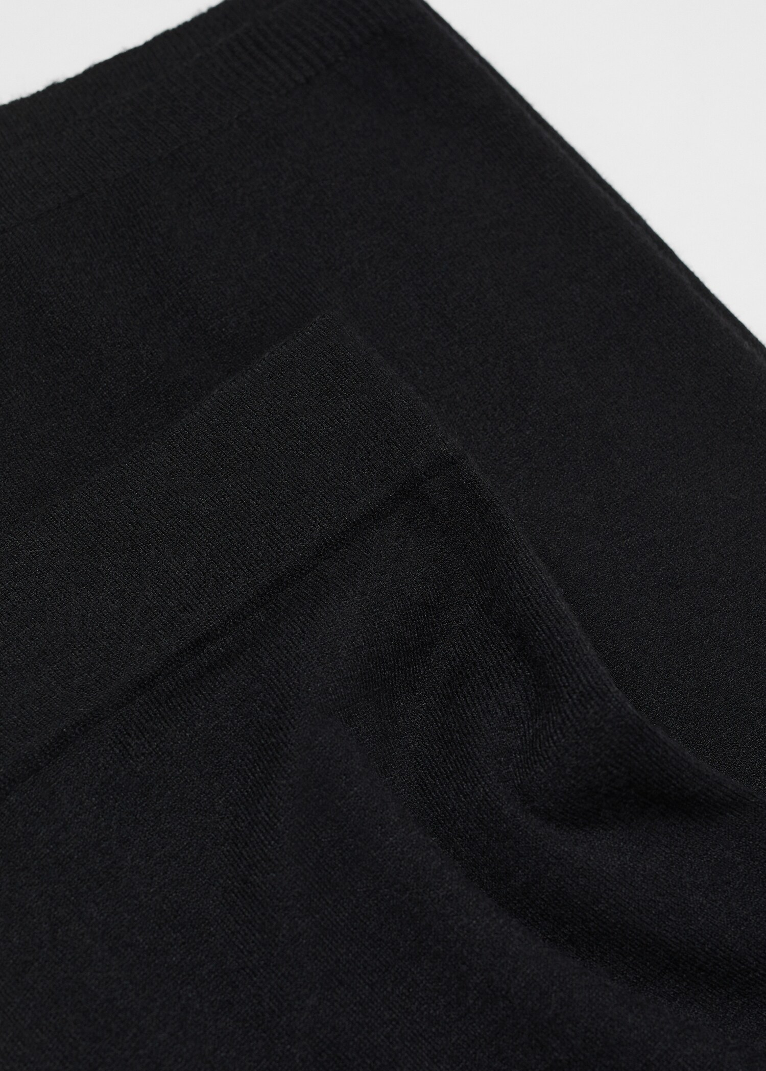 Knitted wideleg trousers - Details of the article 8