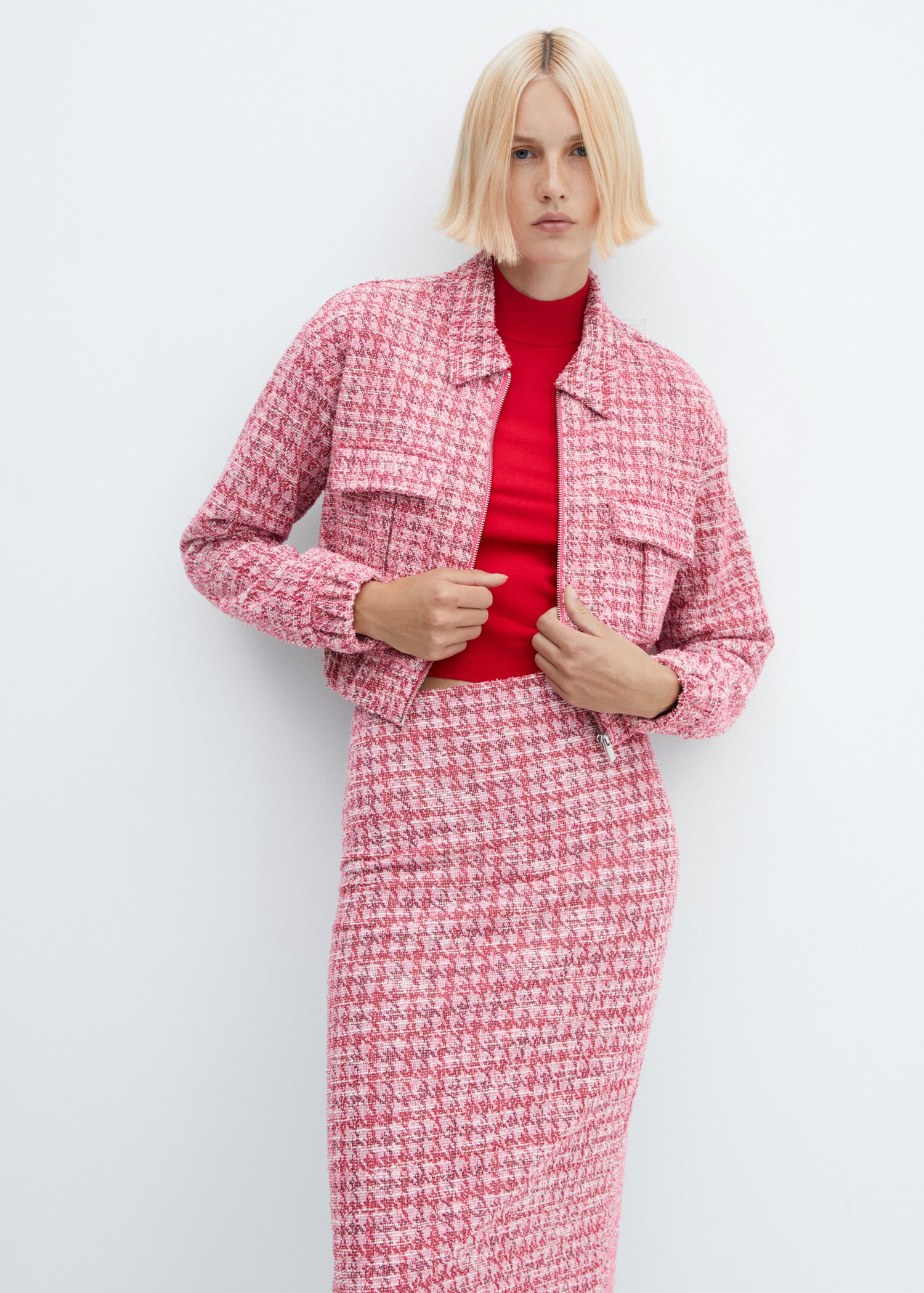 Falda tweed pata de gallo - Detalle del artículo 1