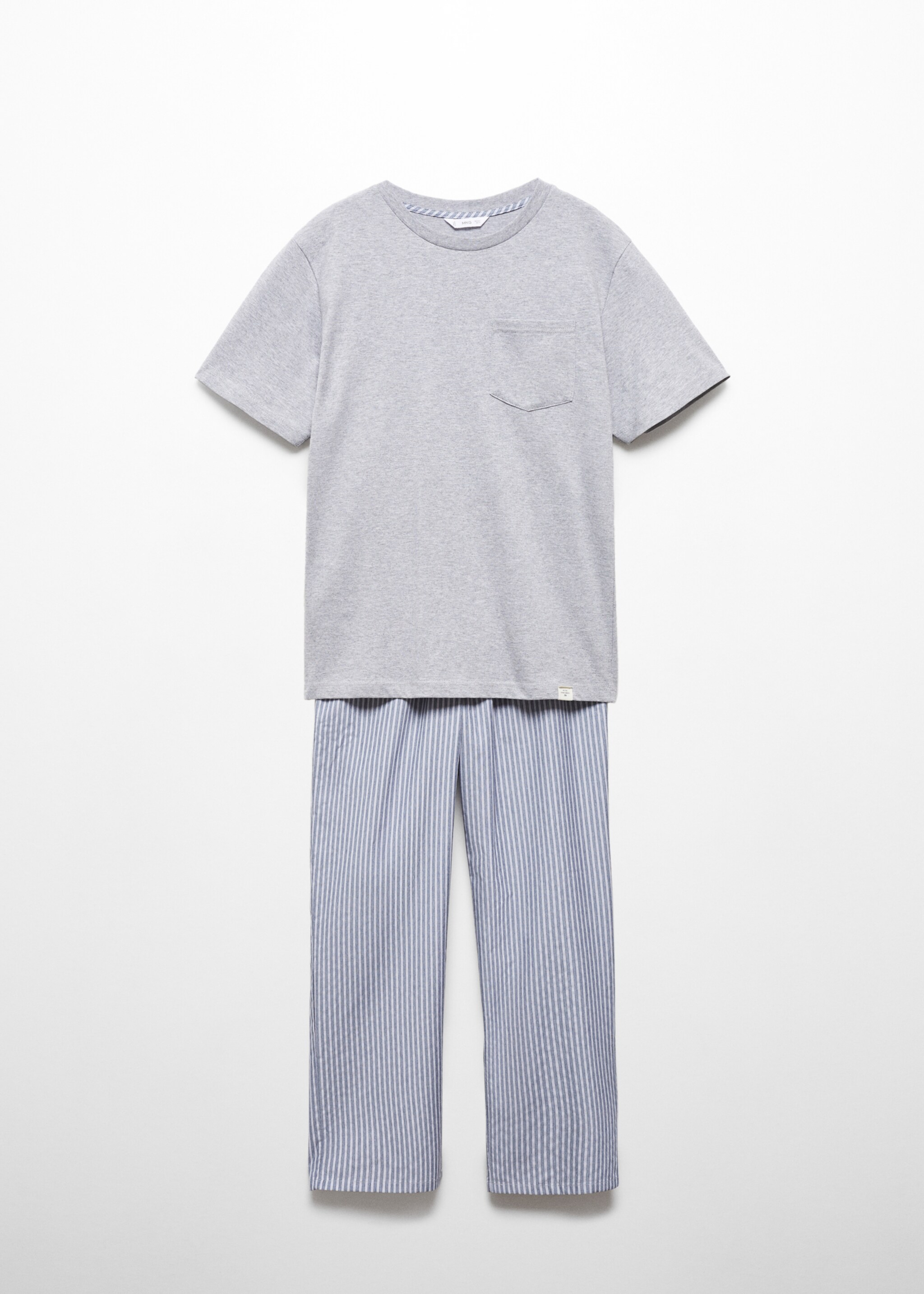 Striped long pyjamas - Article without model