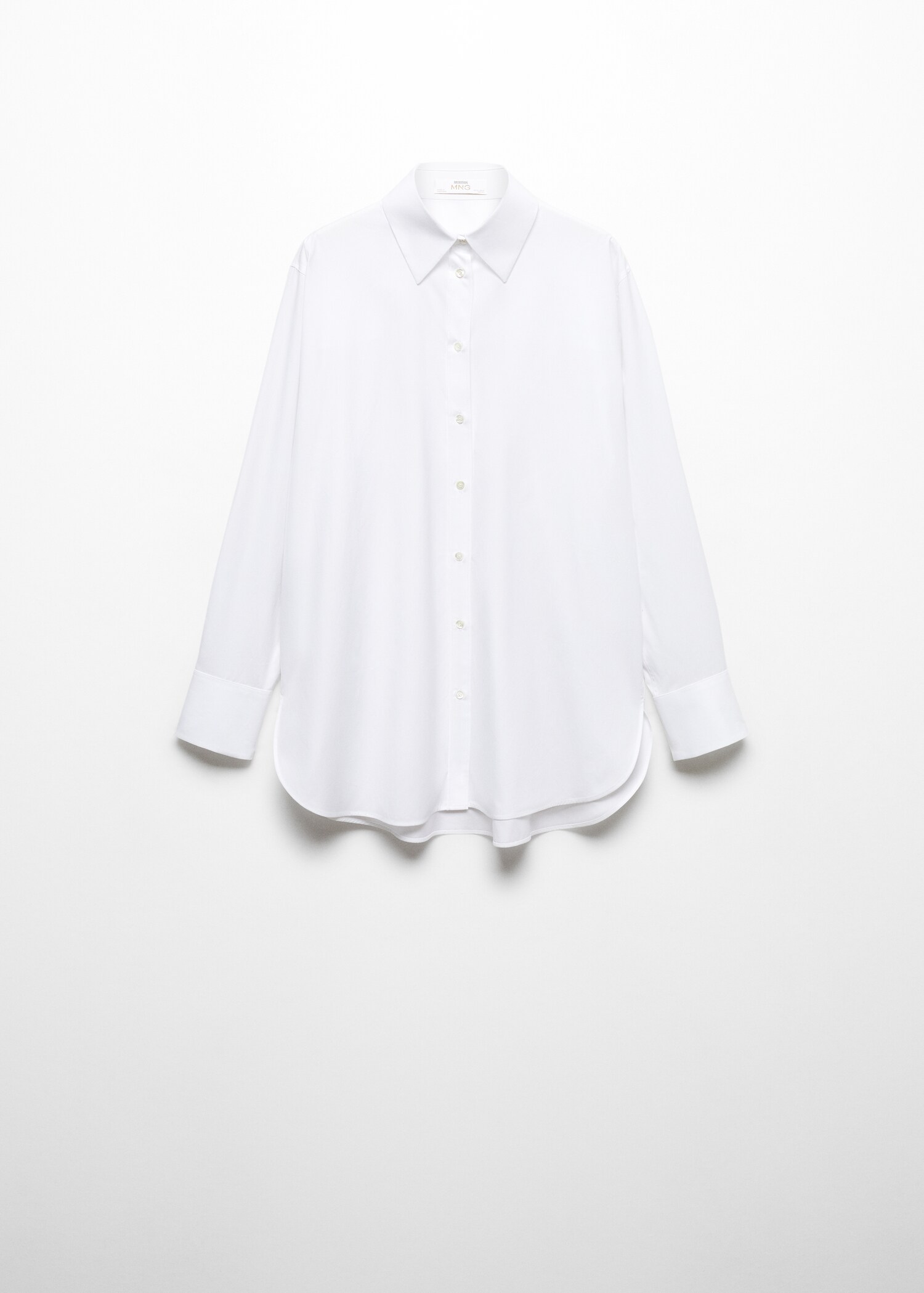 Lang skjorte oversize - Artikkel uten modell