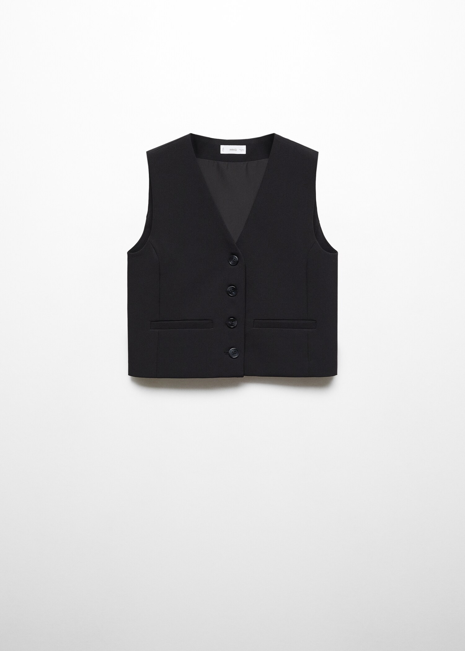 Suit waistcoat with buttons - Article without model