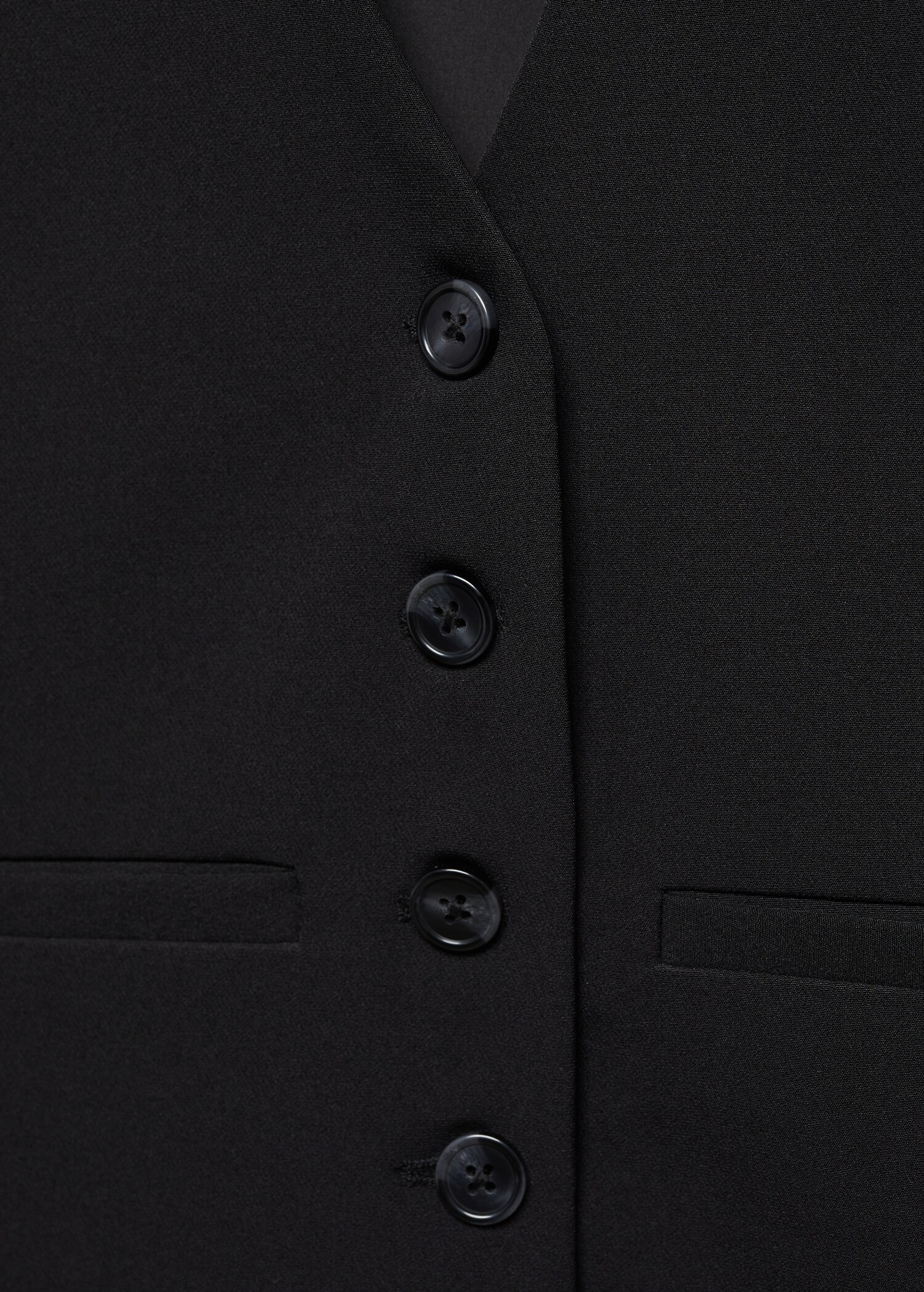 Suit waistcoat with buttons - Details of the article 8